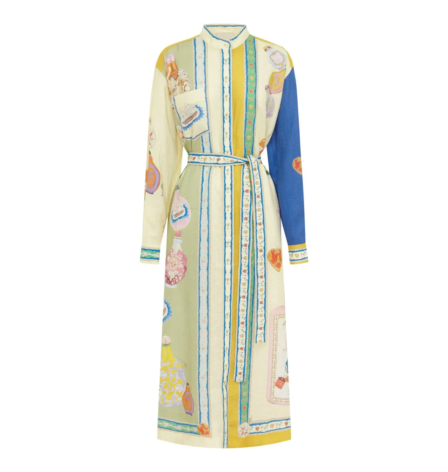 Alemais Elixer Maxi Dress Multi Size AU 8 - Image 5