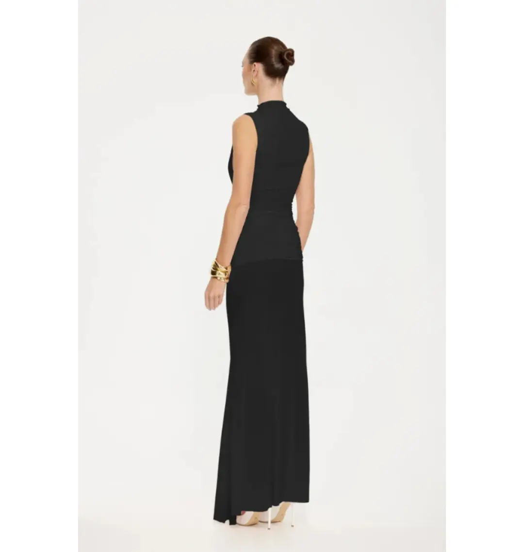 Effie Kats Roza Maxi Dress in Black Size XS / AU 6 for rent on The Volte - main image