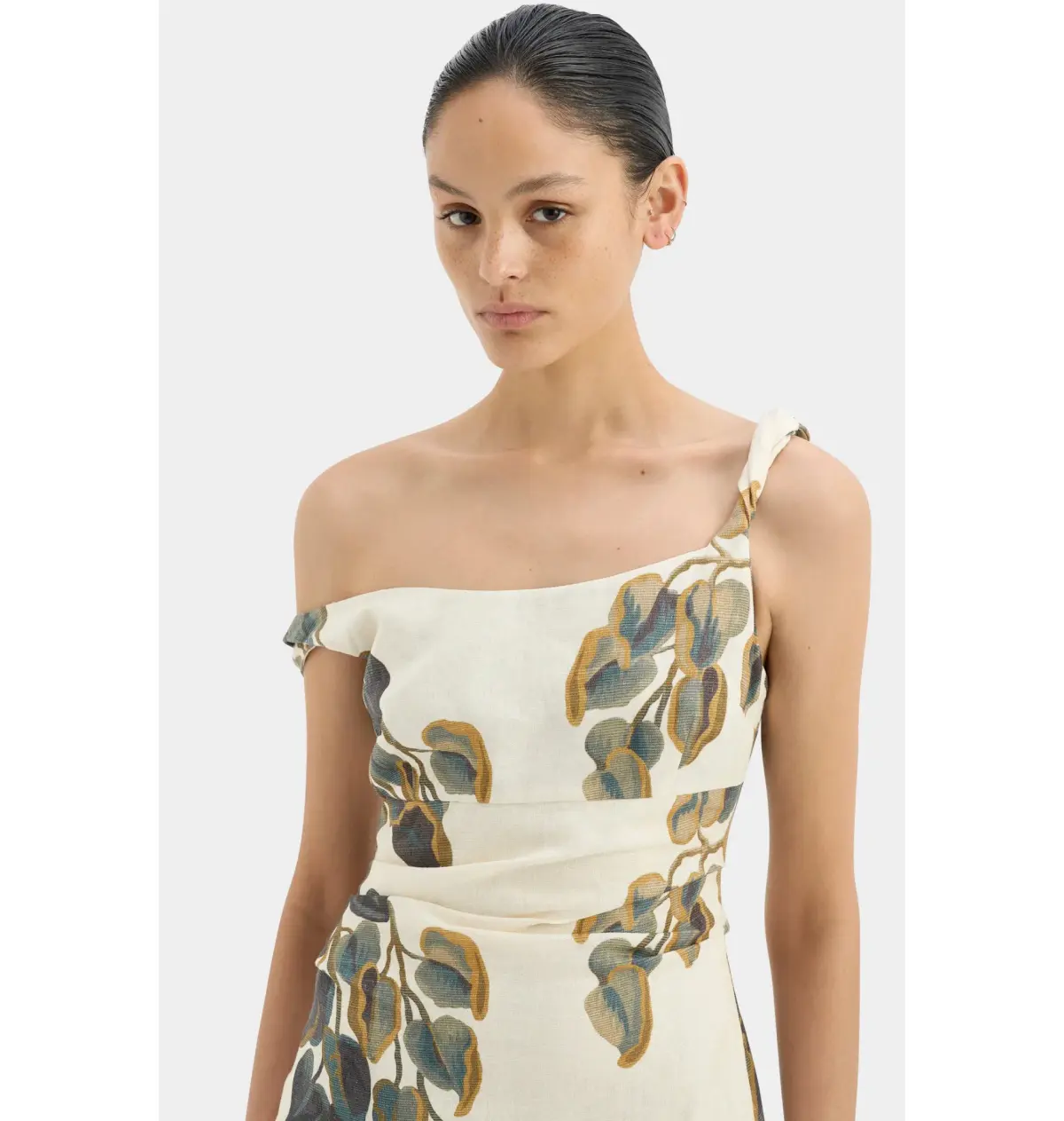 Sir the Label Evalita Twist Midi Dress Pine Valley Size 0 / AU 6 - Image 2