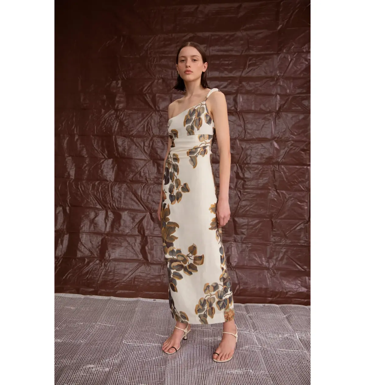Sir the Label Evalita Twist Midi Dress Pine Valley Size 0 / AU 6 - Image 5