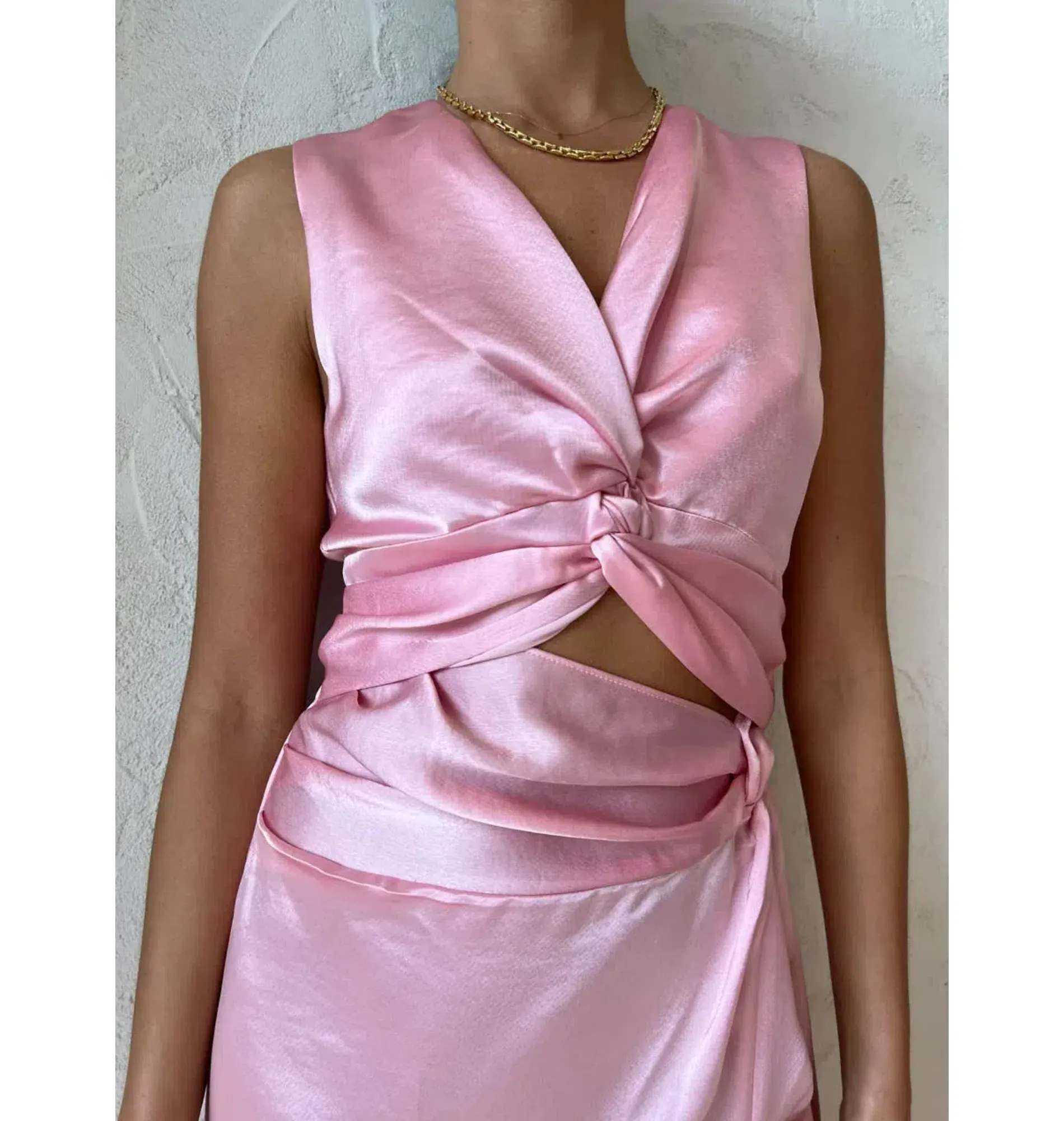 Anna Quan Violeta Dress Pink Size AU 8  - Image 4