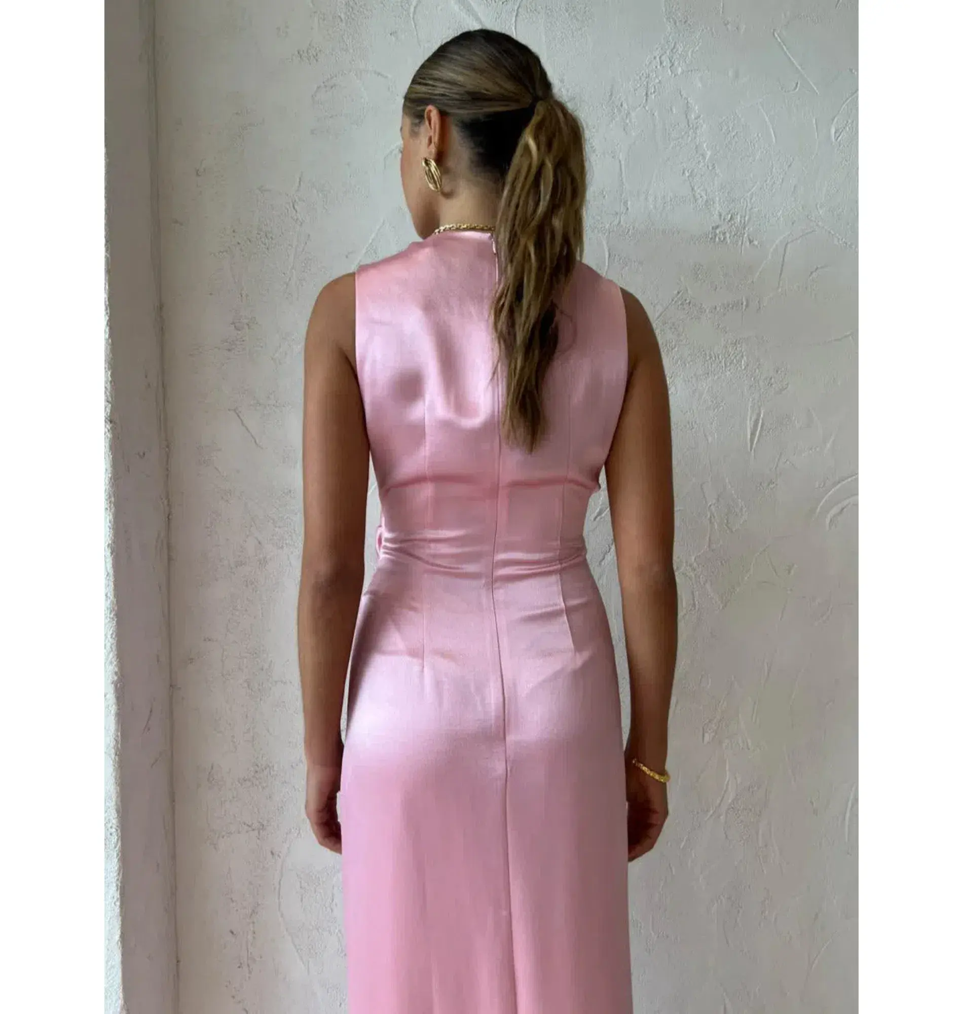 Anna Quan Violeta Dress Pink Size AU 8  - Image 3
