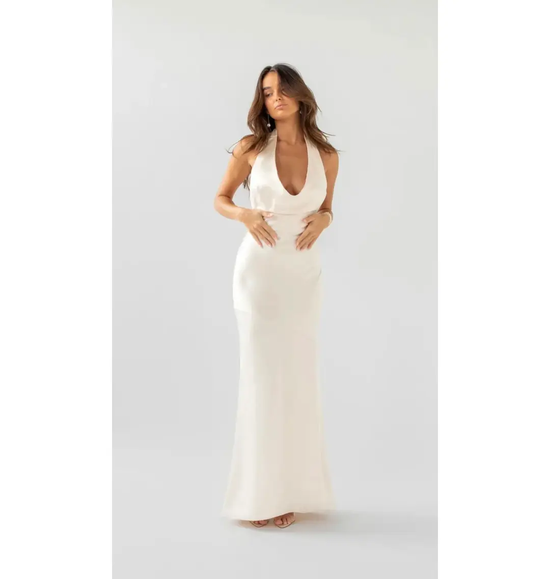 Arcina Ori Daniella Dress Ivory Size XS / AU 6 for rent on The Volte - main image