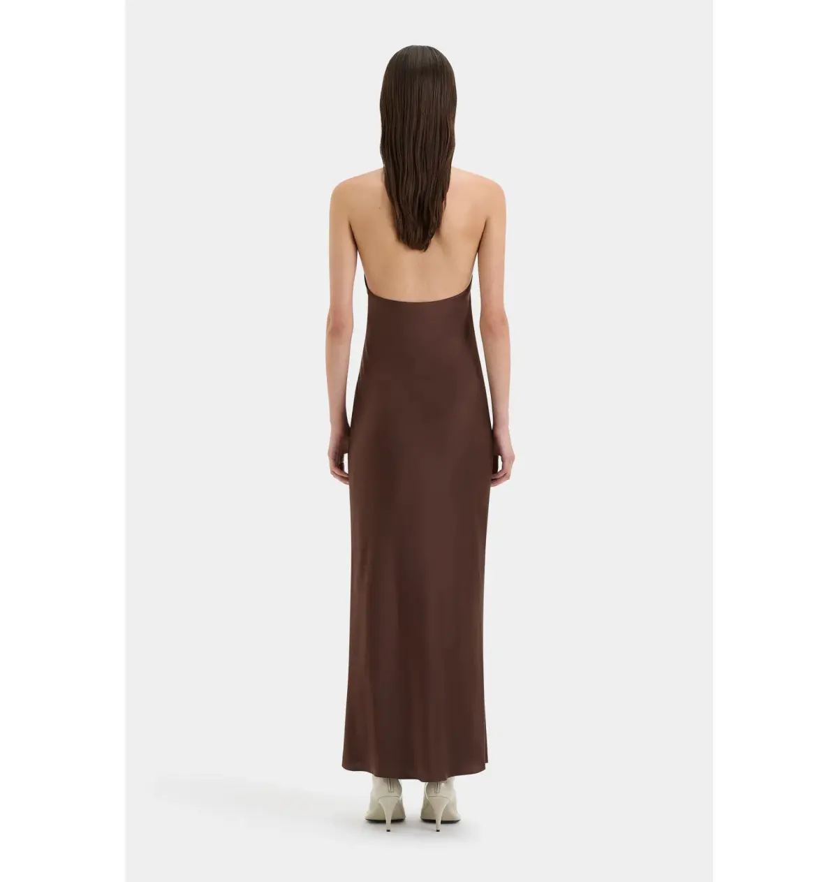 Sir The Label  Como Twist Dress in Chocolate Size 3 / AU 12 - Image 2