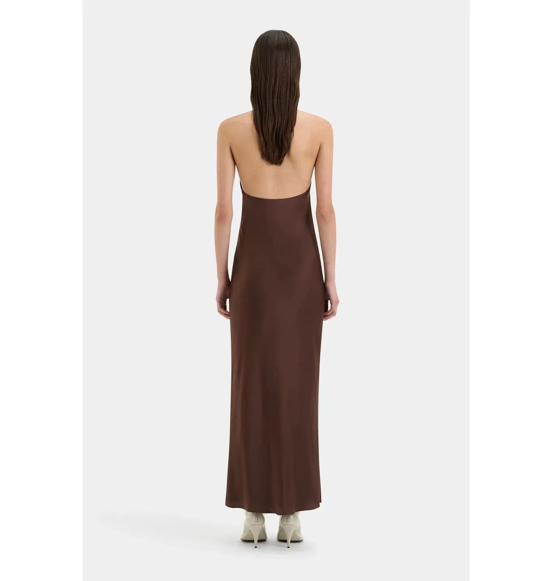 Sir The Label  Como Twist Dress in Chocolate Size 3 / AU 12 - Image 2
