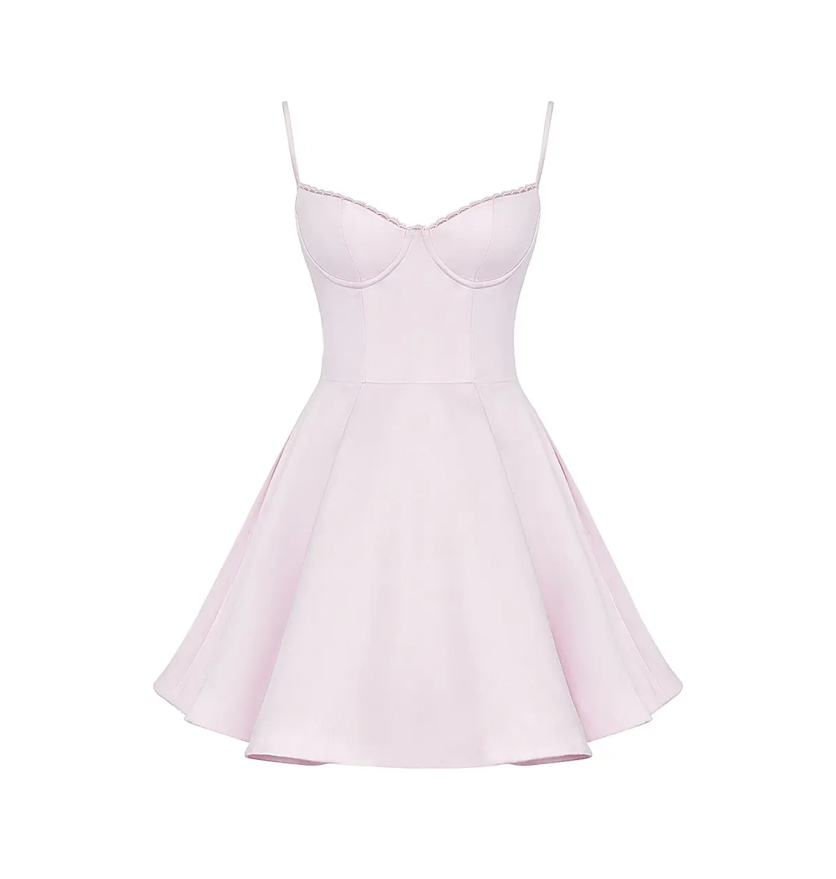 House Of CB Minimoiselle Tulle Mini Dress Ballerina Pink Size AU 6 - Image 5