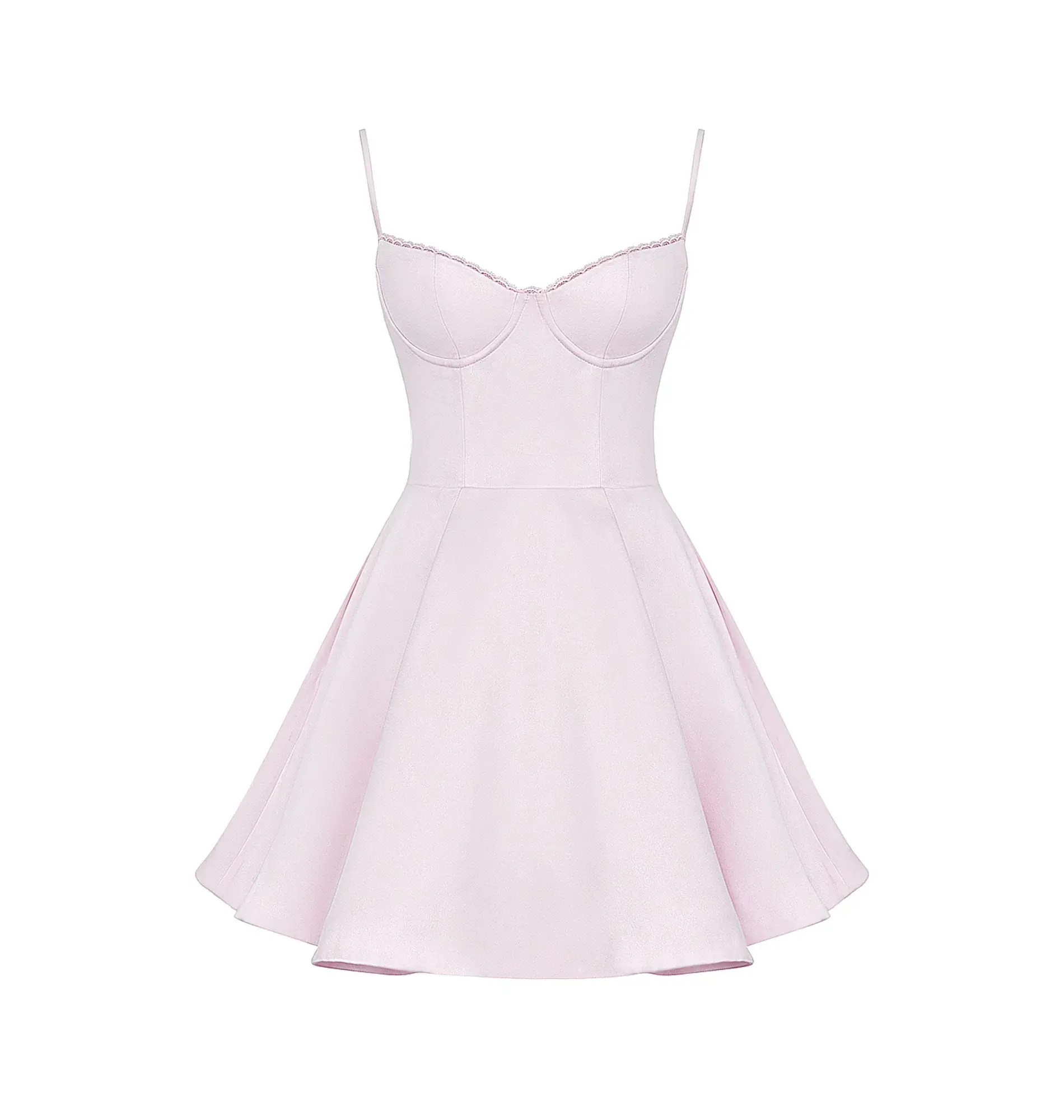 House Of CB Minimoiselle Tulle Mini Dress Ballerina Pink Size AU 6 - Image 5