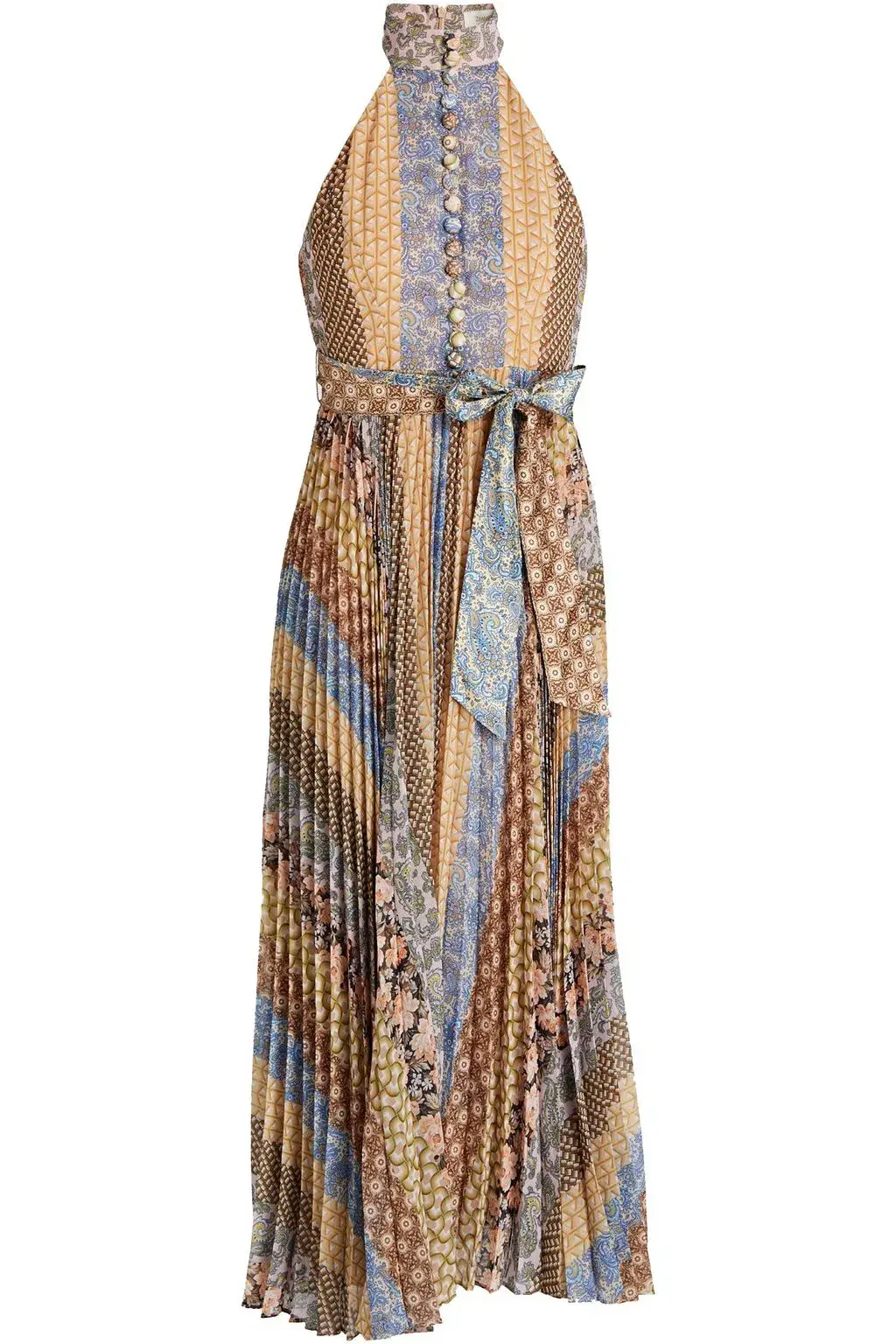 Zimmermann The Zimmerman Sunray Picnic Dress in Tiled Stripe  Size 3/AU 14 - Image 3