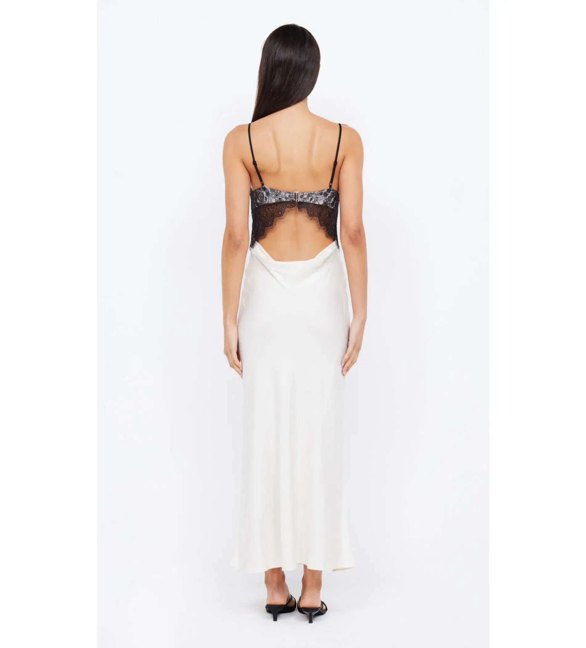 Bec And Bridge Emery Lace Maxi Dress In Ivory Size 14 - Image 2