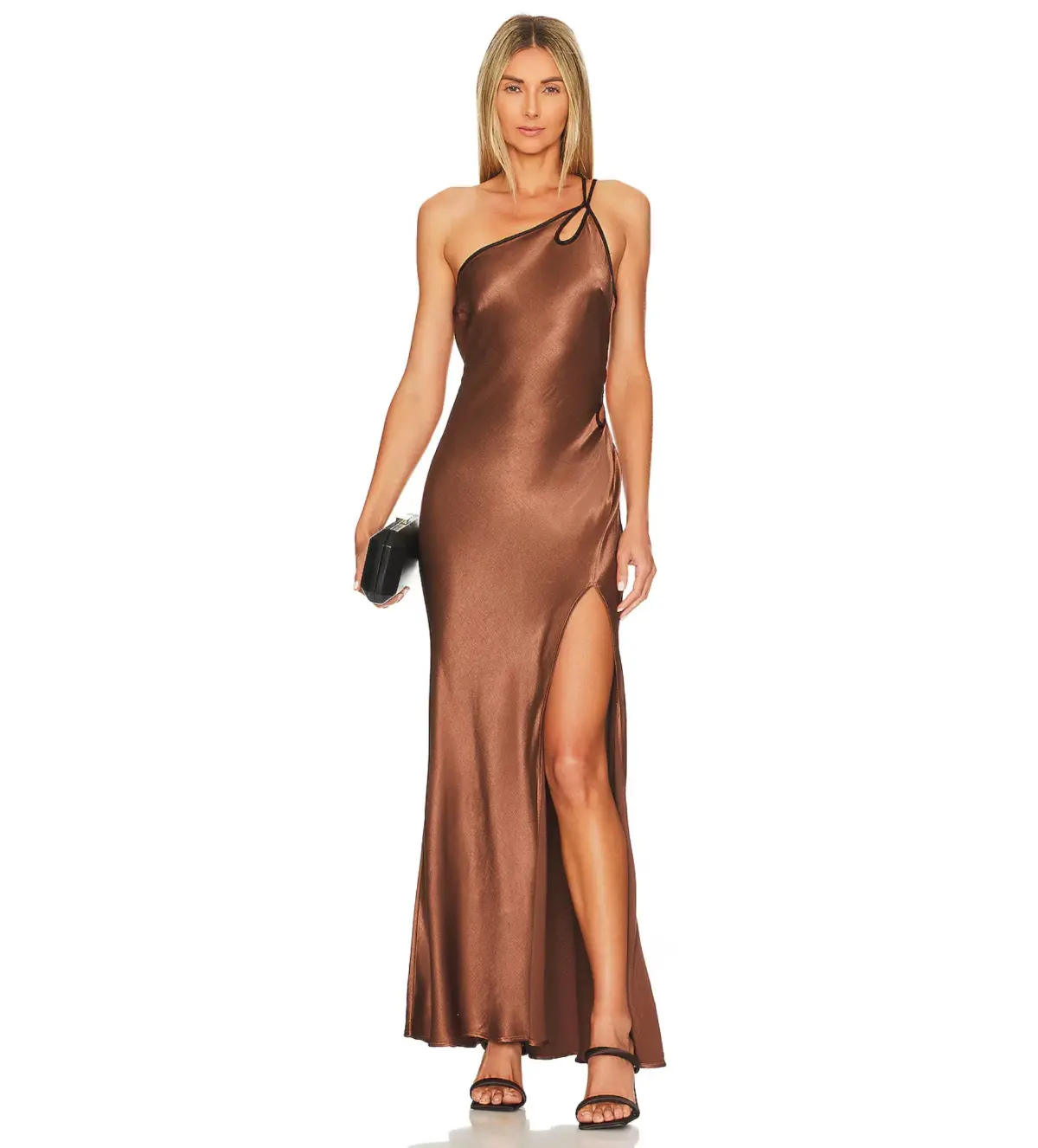 Bec And Bridge Kehlani Maxi Dress In Brown Size 12 - Image 1