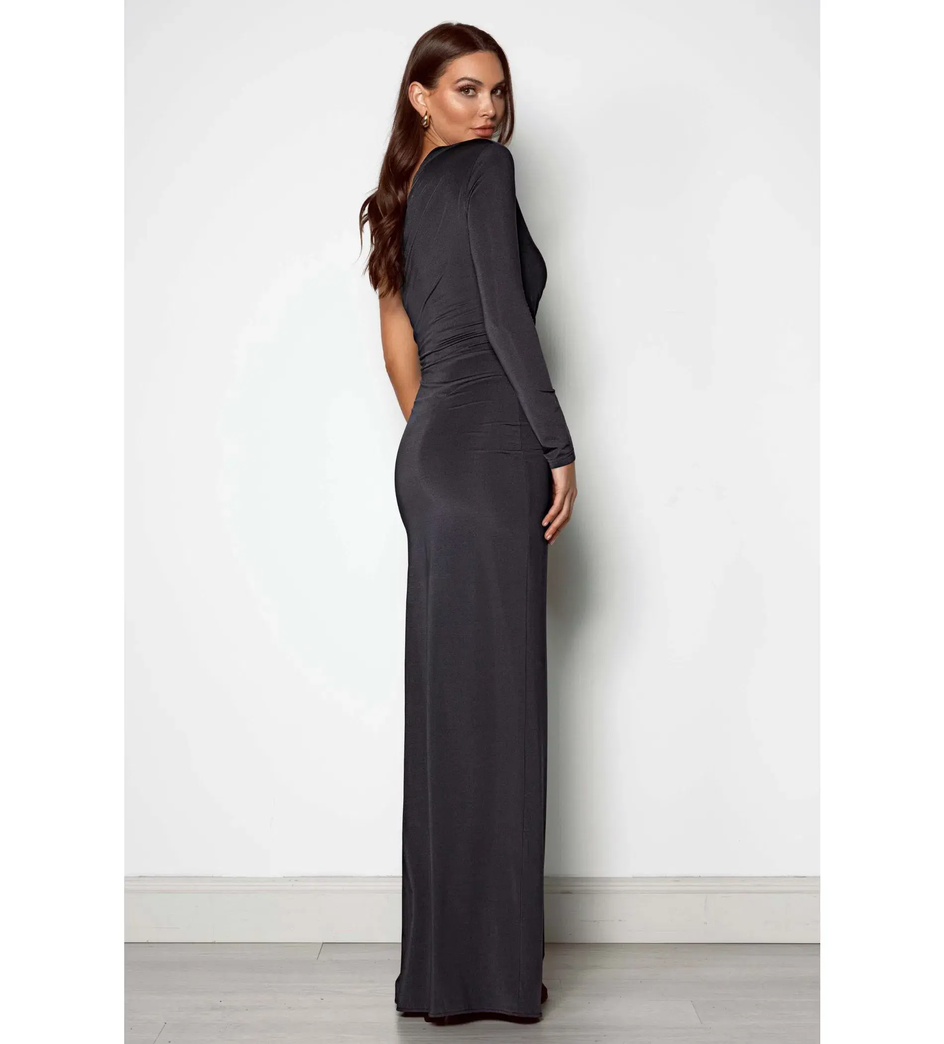 Elle Zeitoune Tessa Gown In Black Size 12 - Image 3