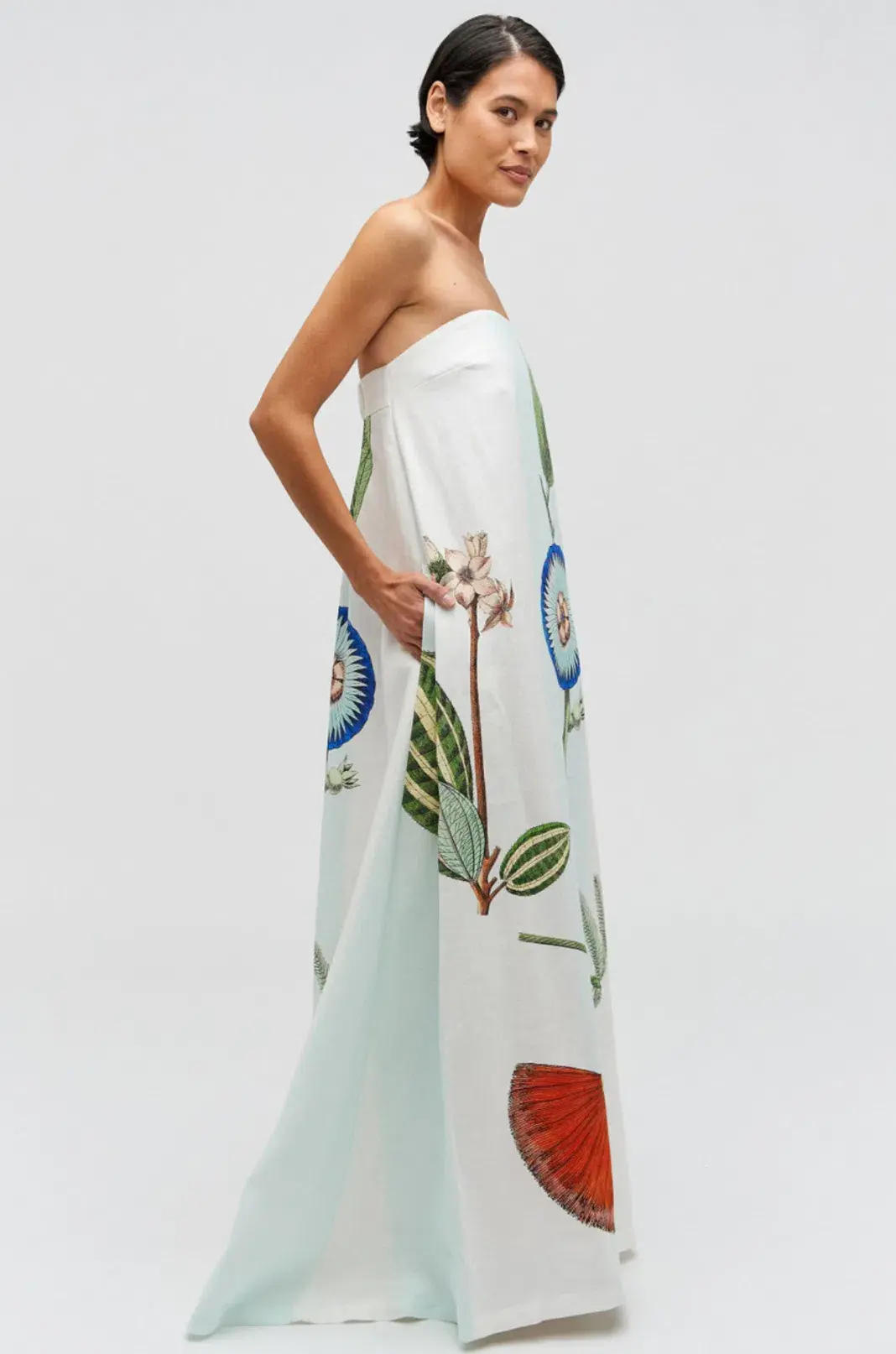 Oroton  Grand Floral Gown Multi Size 12  - Image 5