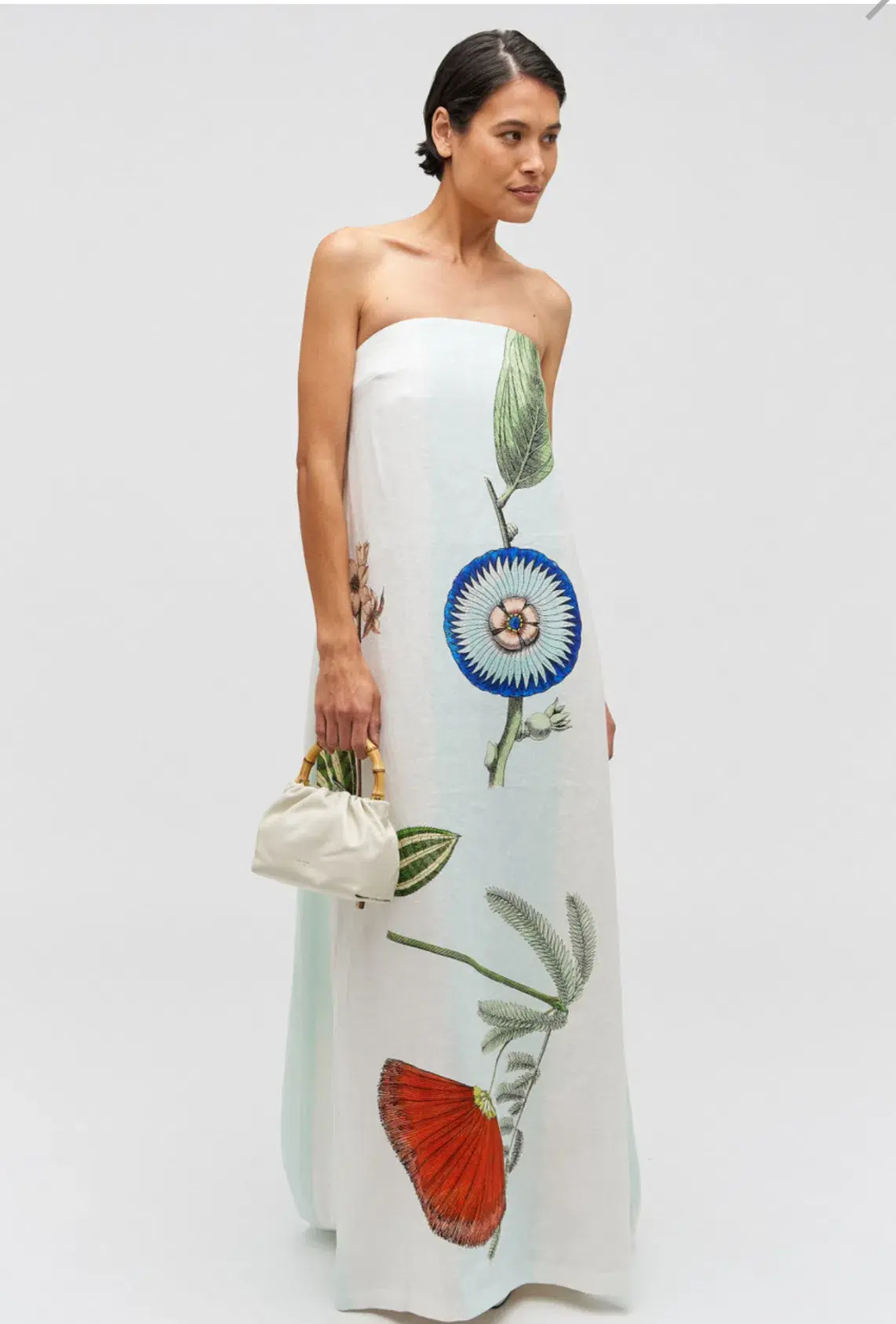 Oroton  Grand Floral Gown Multi Size 12  - Image 4