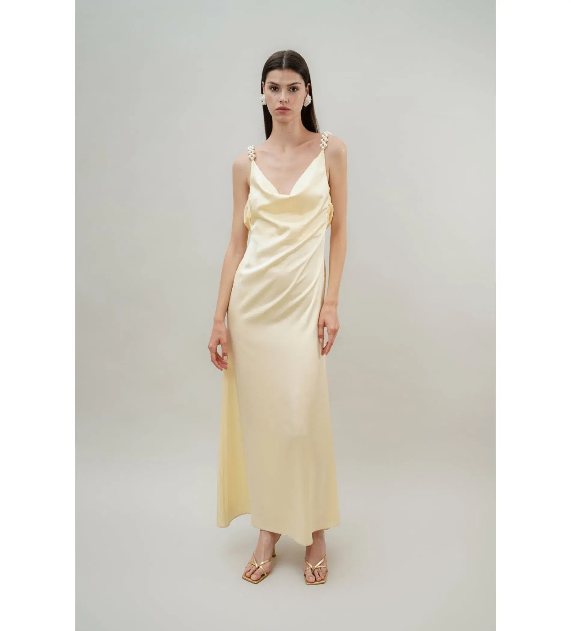 Vanina Kristen Dress Yellow Size 8  - Image 1
