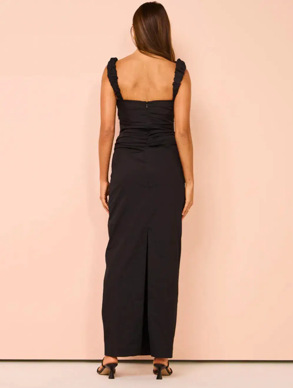 Sir the Label Azul Balconette Gown Black Size 12 - Image 5