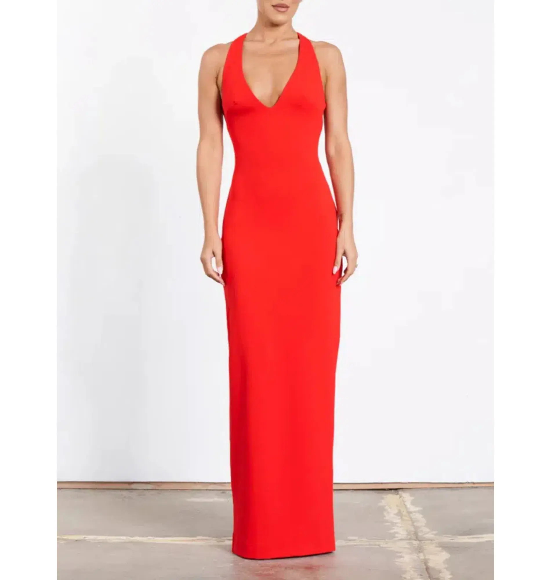 Effie Kats Eiza Gown in Cherry Red Size S / AU 8 - Image 1