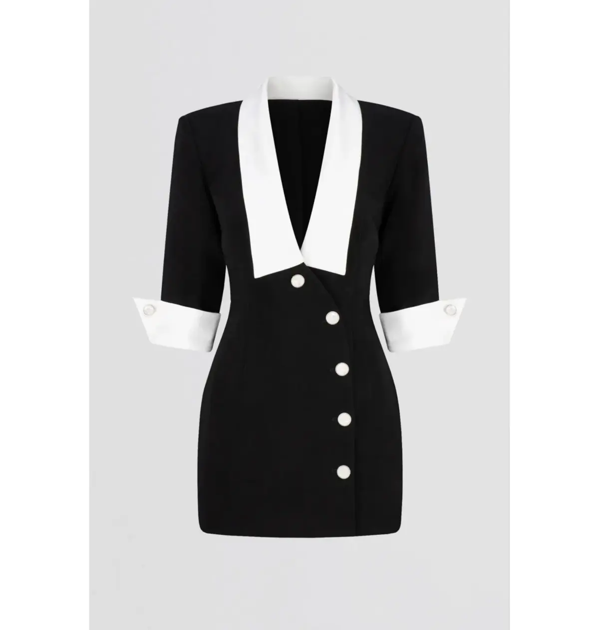 Atoir Fallon Dress In Black/Ivory Size AU 6 - Image 4