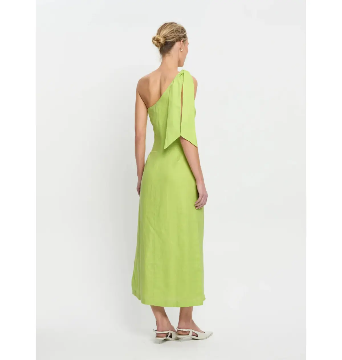 Kivari Addison Midi Dress Green Size AU 14 - Image 4
