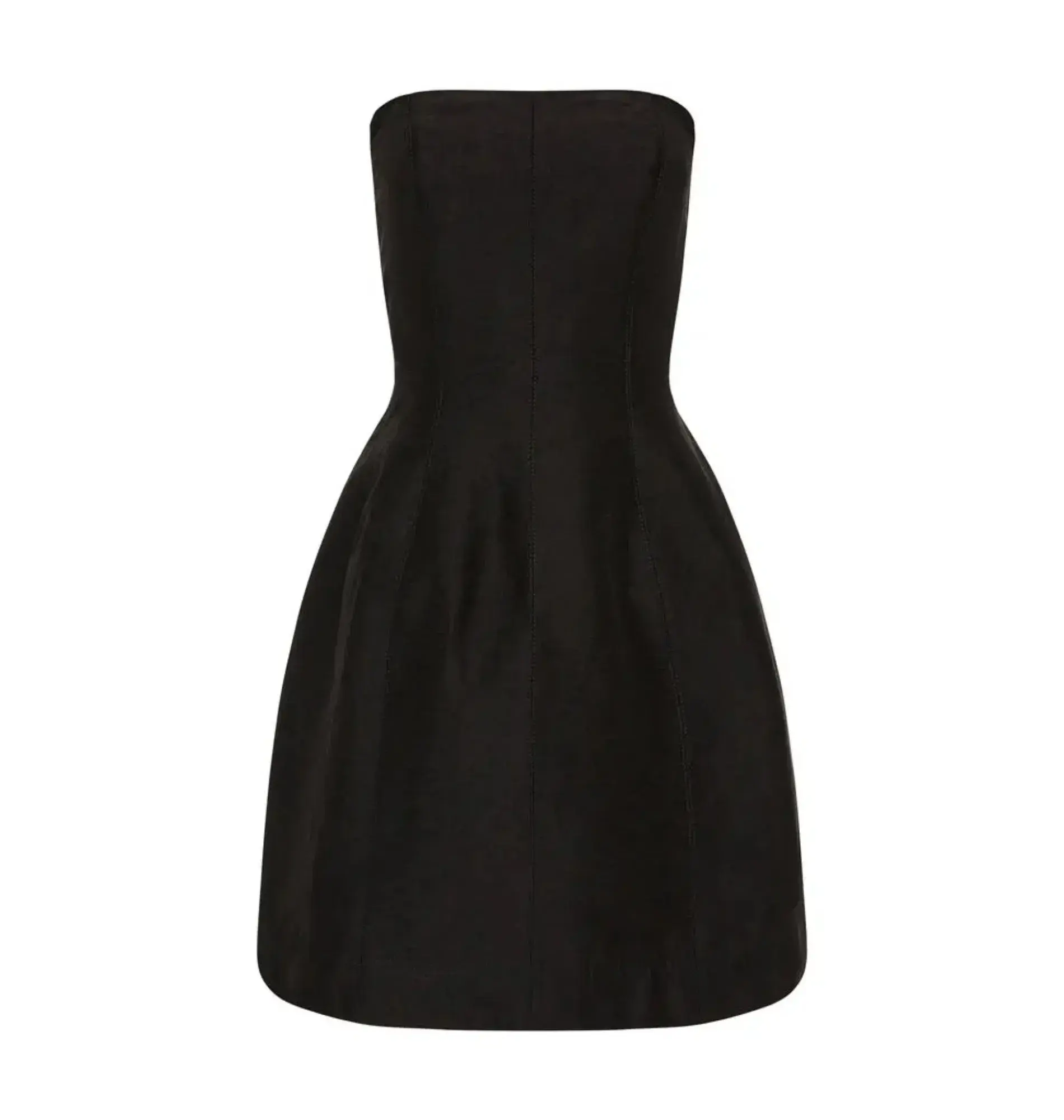 Aje Baret Strapless Mini Dress in Black Size AU 10 - Image 5