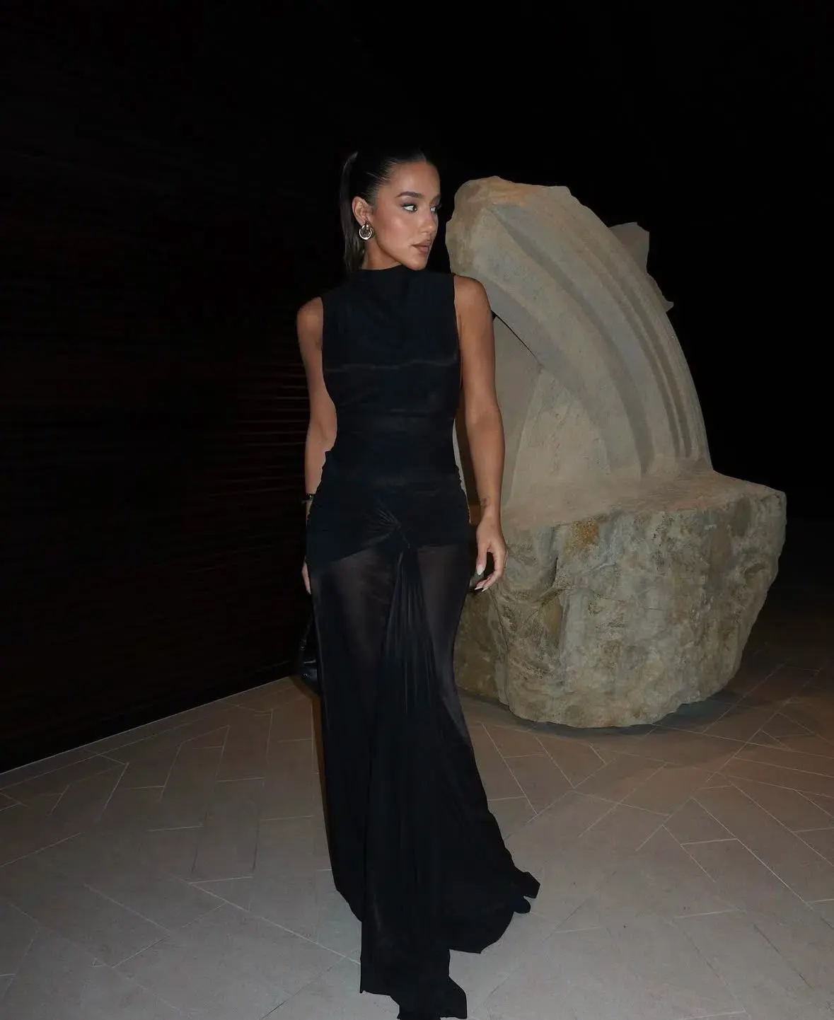 Effie Kats Roza Maxi Dress Black Size S / AU 8 - Image 4