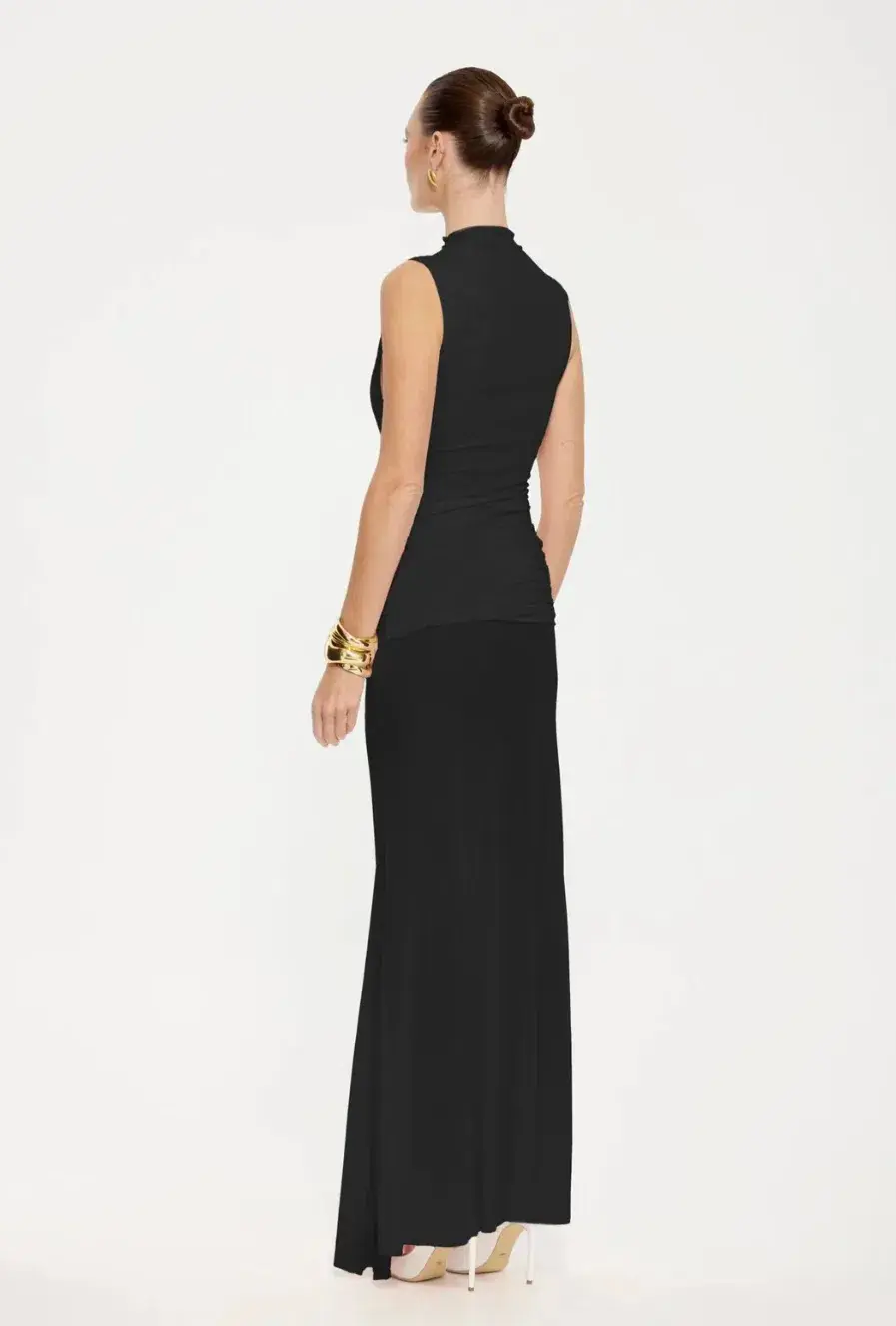 Effie Kats Roza Maxi Dress Black Size S / AU 8 - Image 3