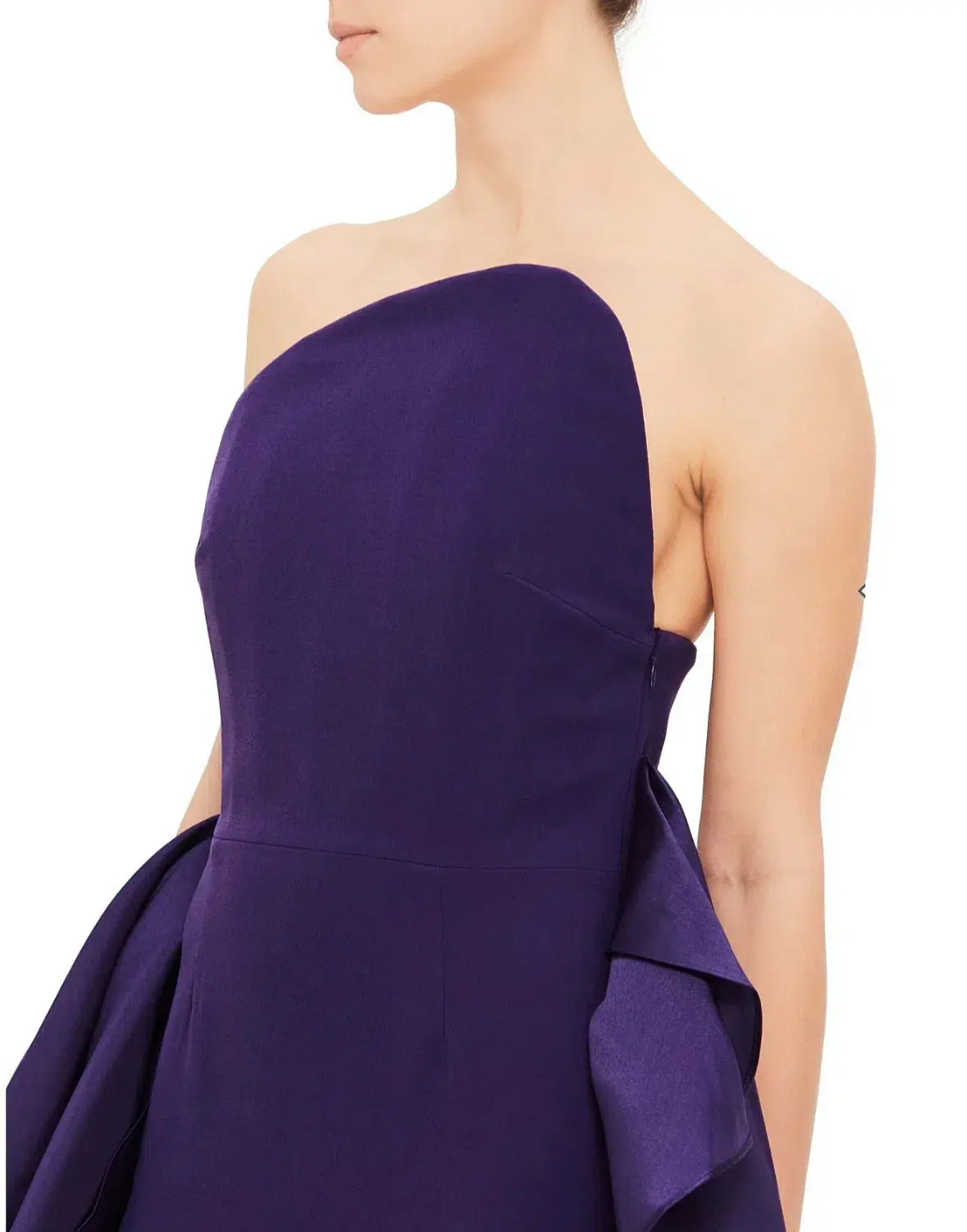 Solace London Nala Midaxi Draped Dress in Amethyst Purple Size 10 - Image 4