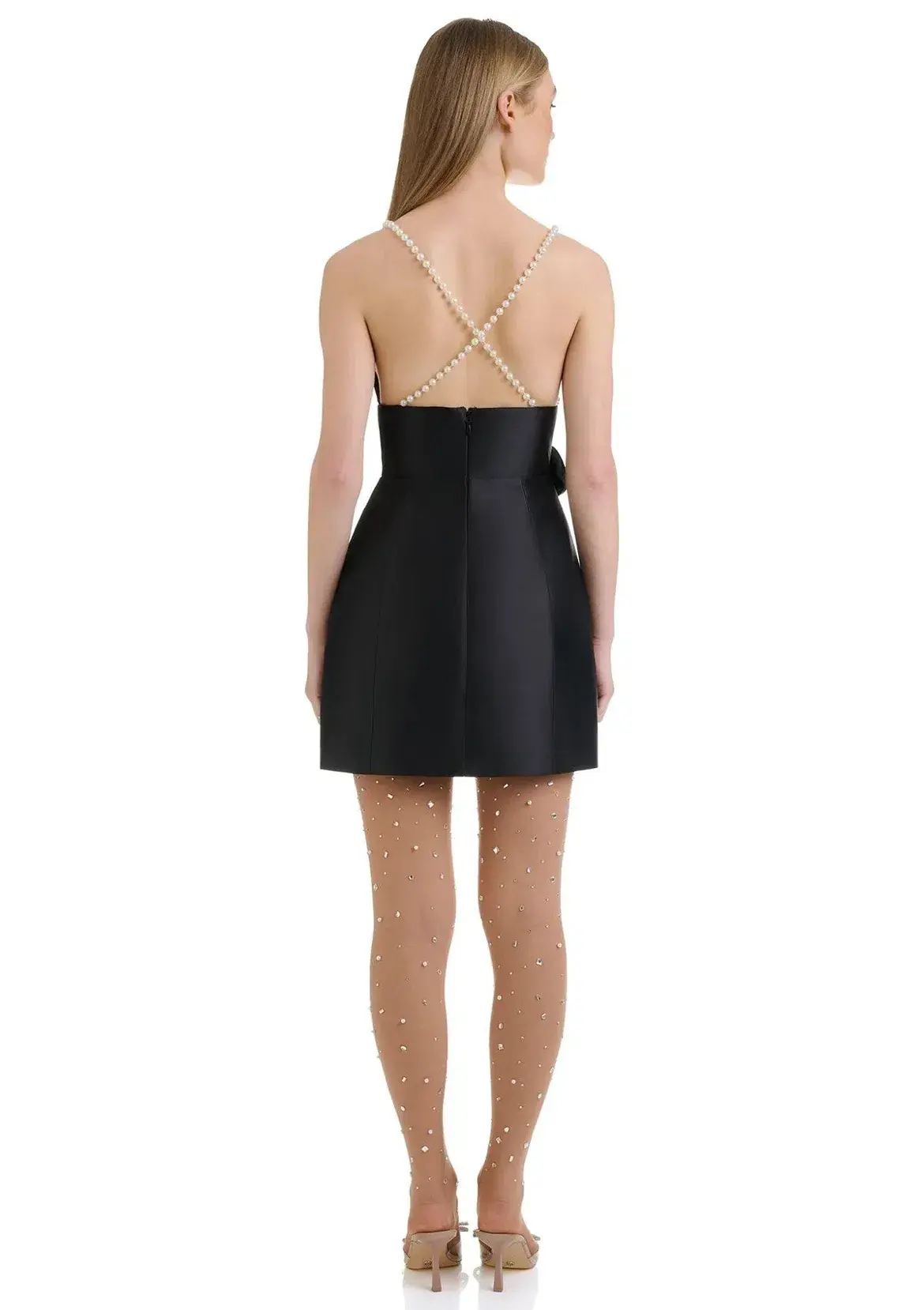 Eliya The Label Karina Mini Dress Black Size M / 10 AU - Image 3