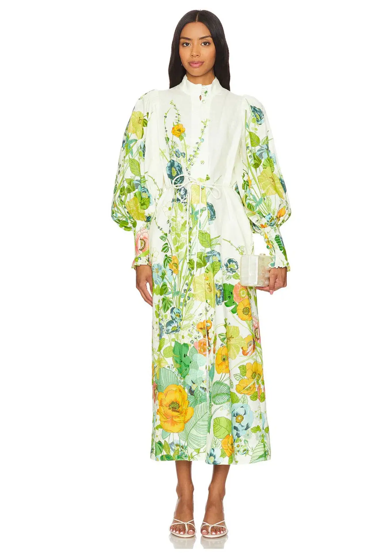 Alemais Zhivago Constance Shirt Dress Floral Size 16 - Image 1
