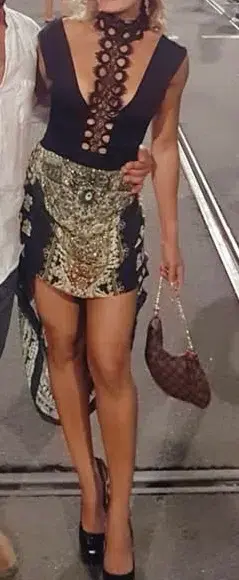 Camilla Torero Round Neck Kaftan Multi One Size for rent on The Volte - main image