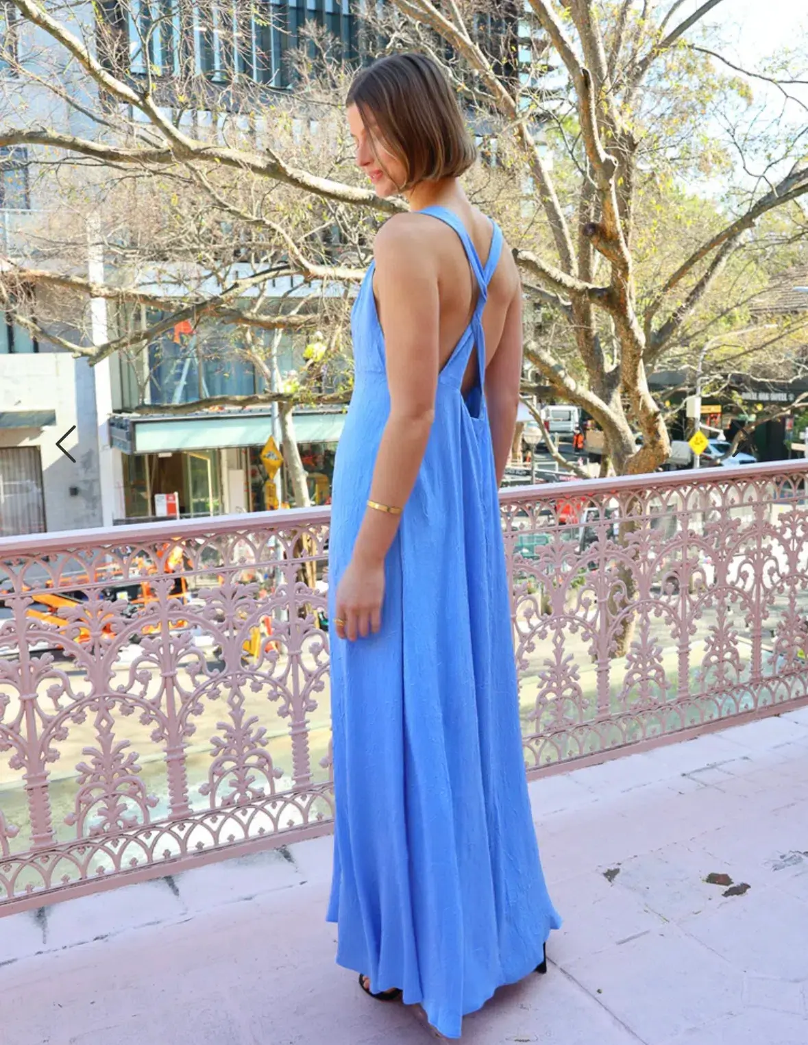 Significant Other Selene Gown Periwinkle Size 10 - Image 5