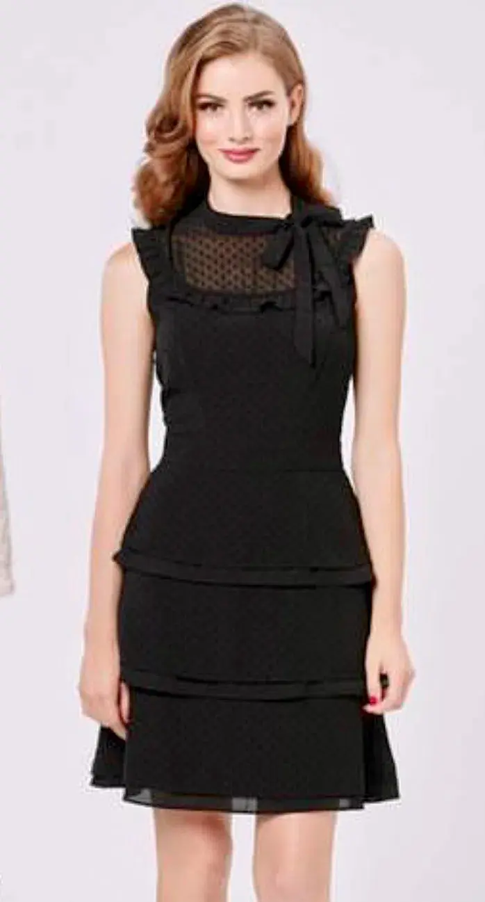 Review Victoriana Ruffle Dress size 12 - Image 1