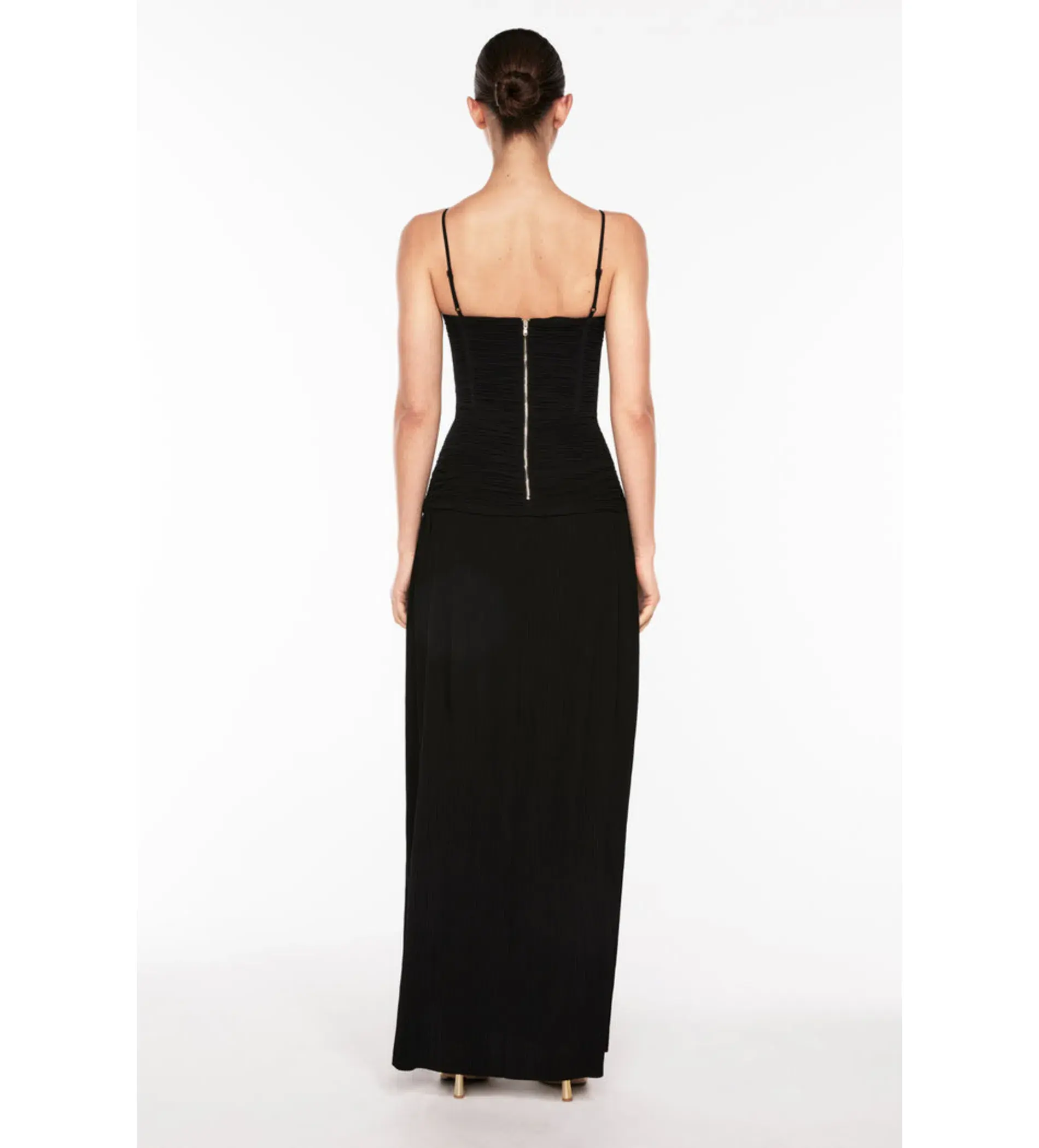 Manning Cartell Double Time Pleat Dress Black Size 6  - Image 3