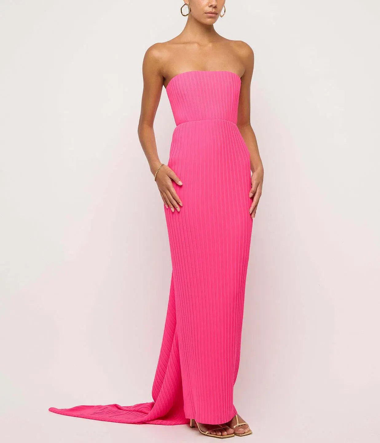 Solace London Harlee Maxi Dress Pink Size 6  - Image 2