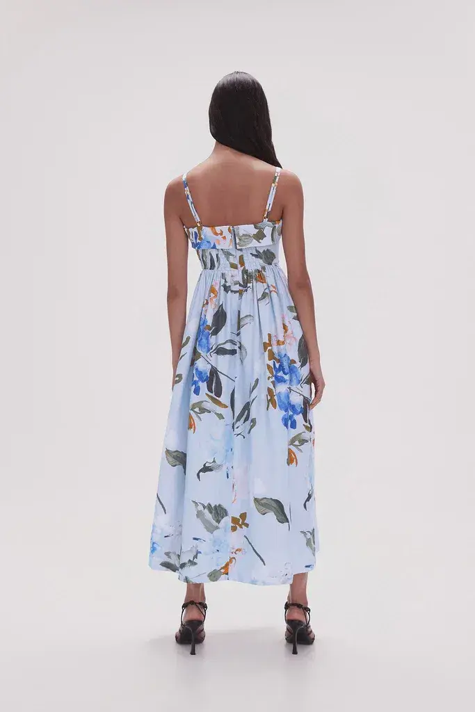 Aje Untamed Midi Dress Divine Orchid Size 16 - Image 5