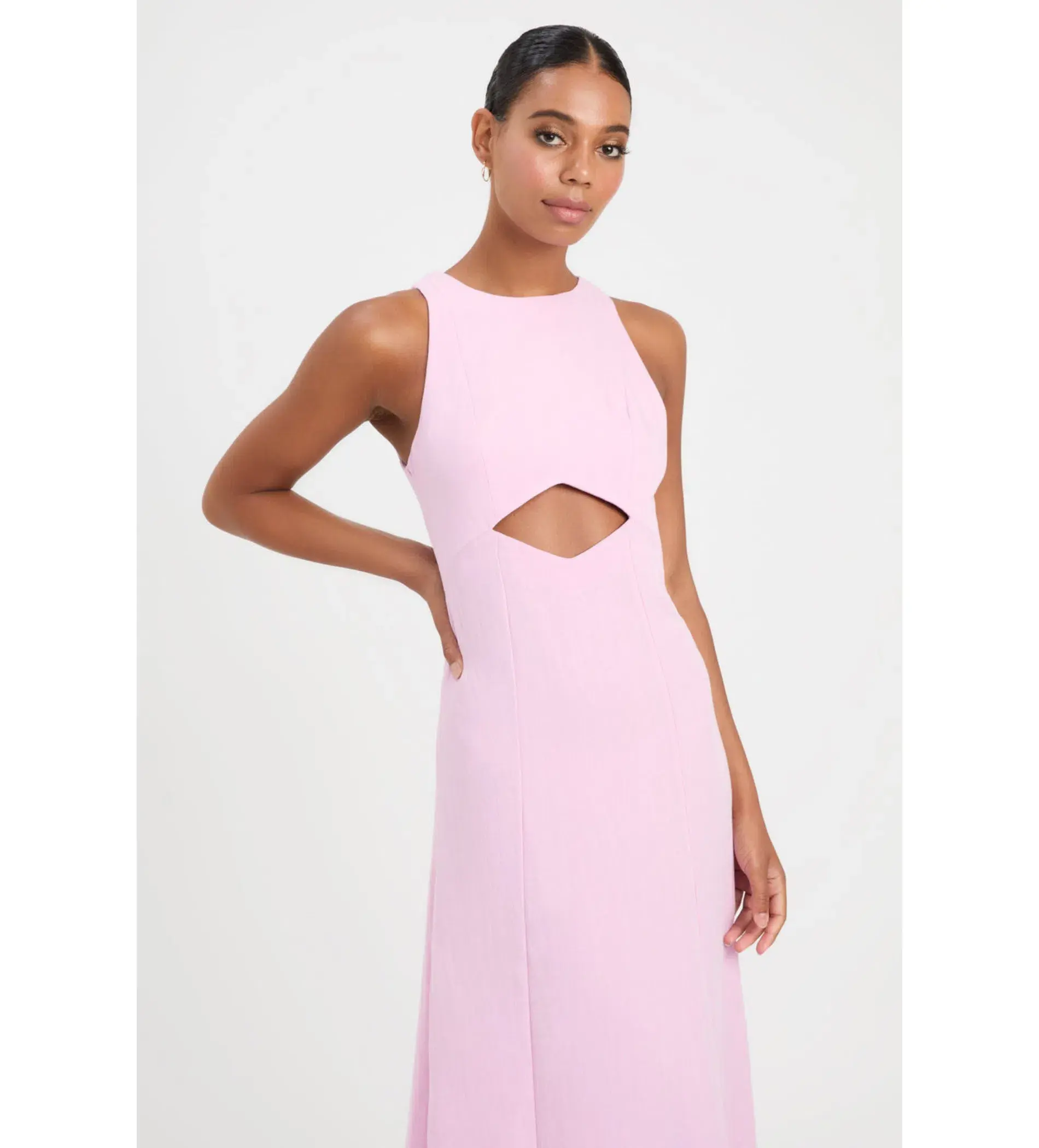 Kookai Hayman Diamond Dress Lilac Rose Size 36/AU  8 - Image 2