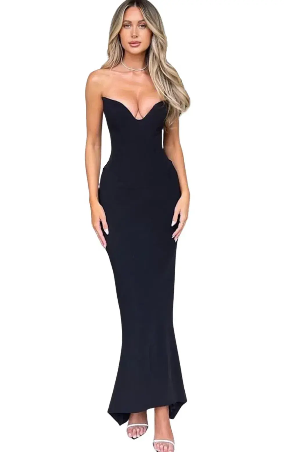 House of CB Sabine Maxi Dress Black Size XS/06AU - Image 4