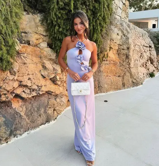 Maygel Coronel Liri Dress Amethist One Size for rent on The Volte - main image