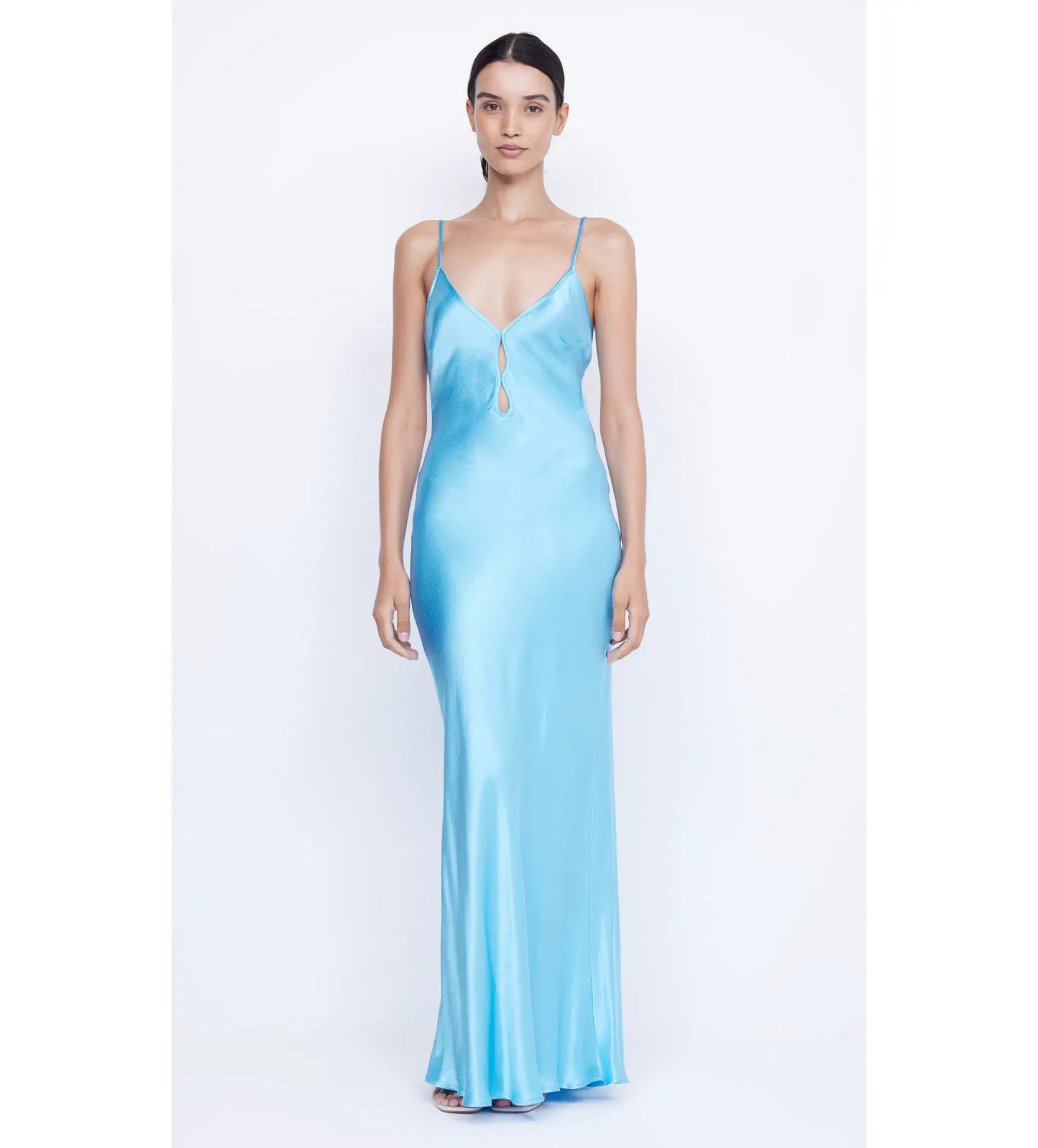 Bec and Bridge Quinn Maxi Dress in Topaz Blue Size 8 - Image 2