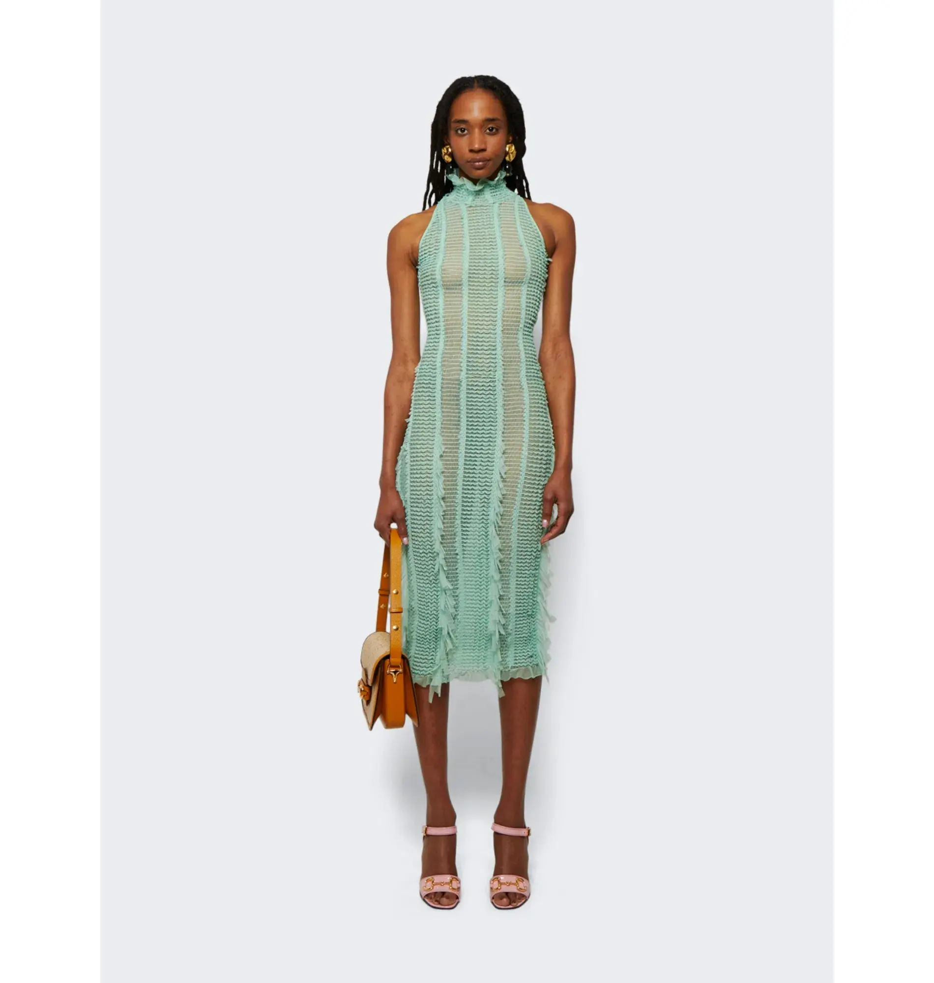 Roberta Einer Angel Midi Mint Green Size AU 6 - Image 1
