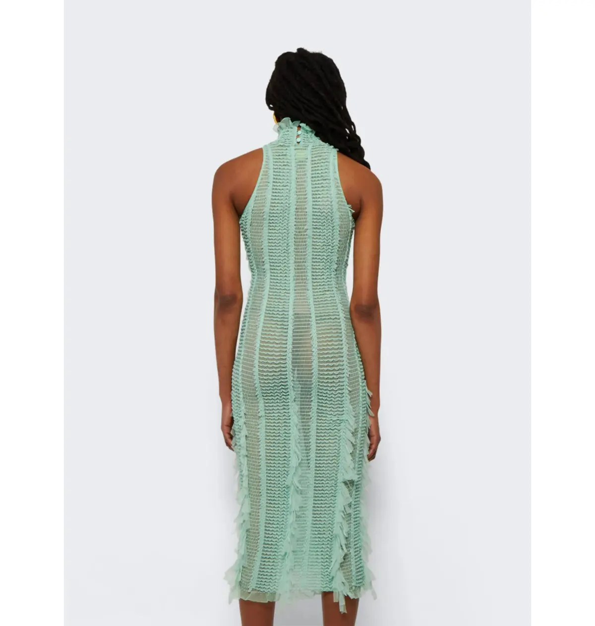 Roberta Einer Angel Midi Mint Green Size AU 6 - Image 3