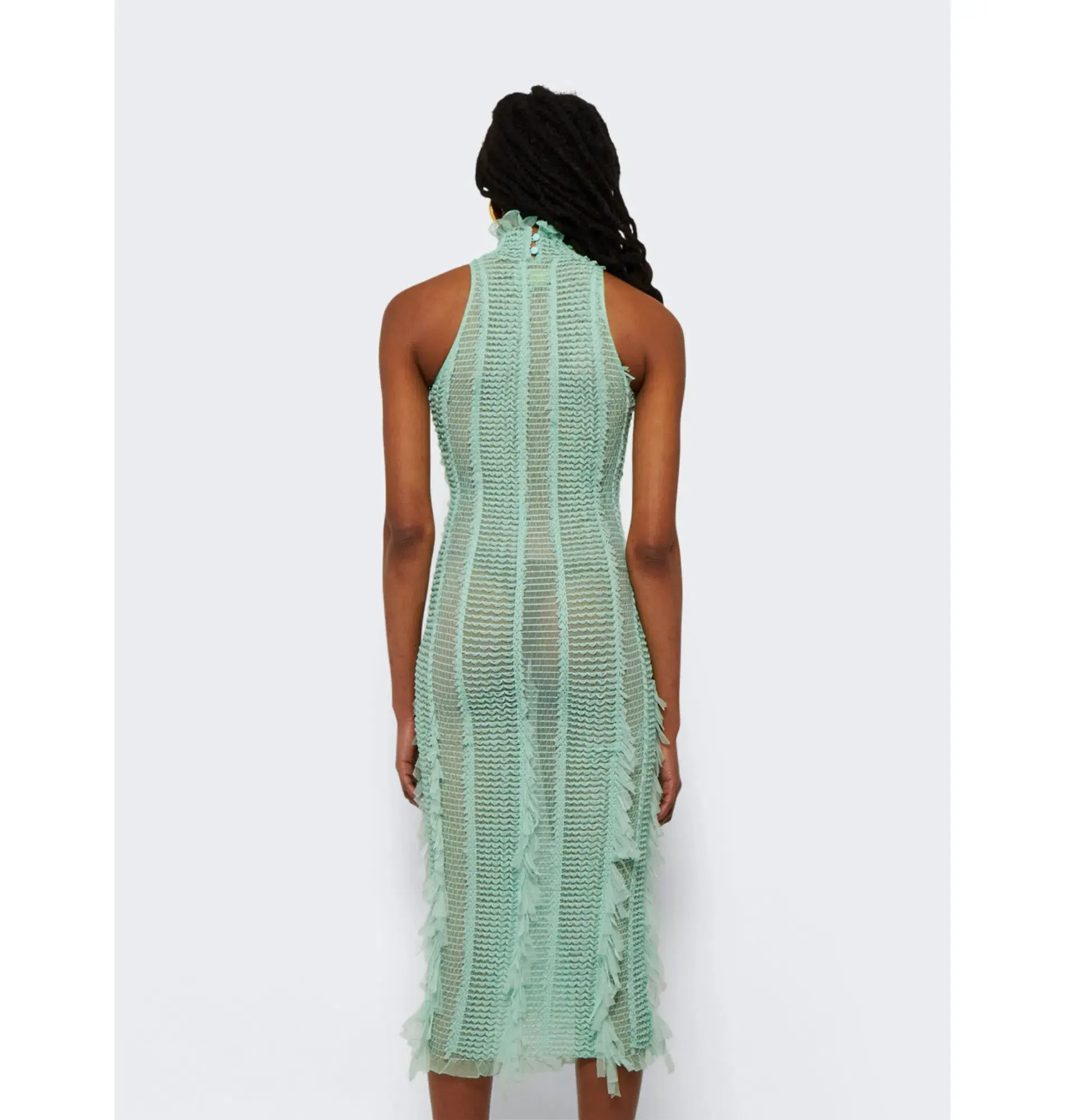 Roberta Einer Angel Midi Mint Green Size AU 6 - Image 3