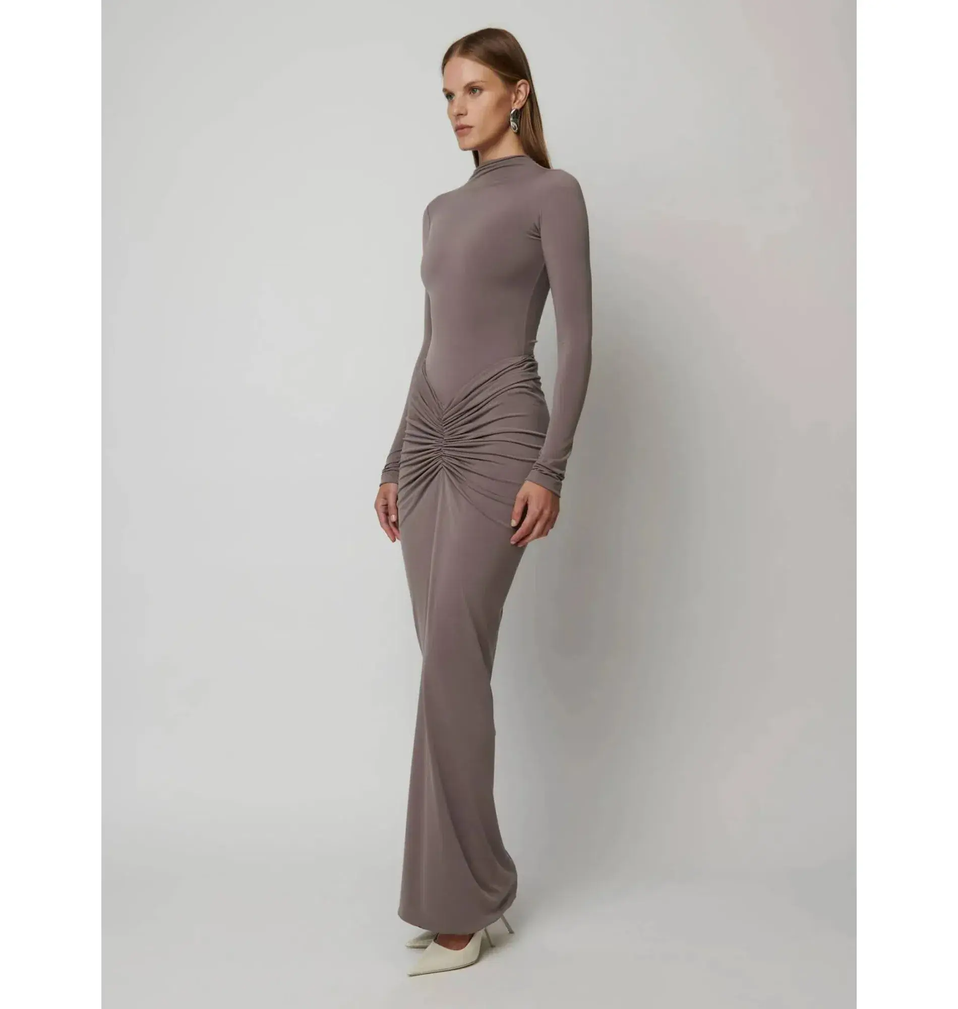 Effie Kats Tia Set Nutmeg Grey Size AU 10  - Image 2
