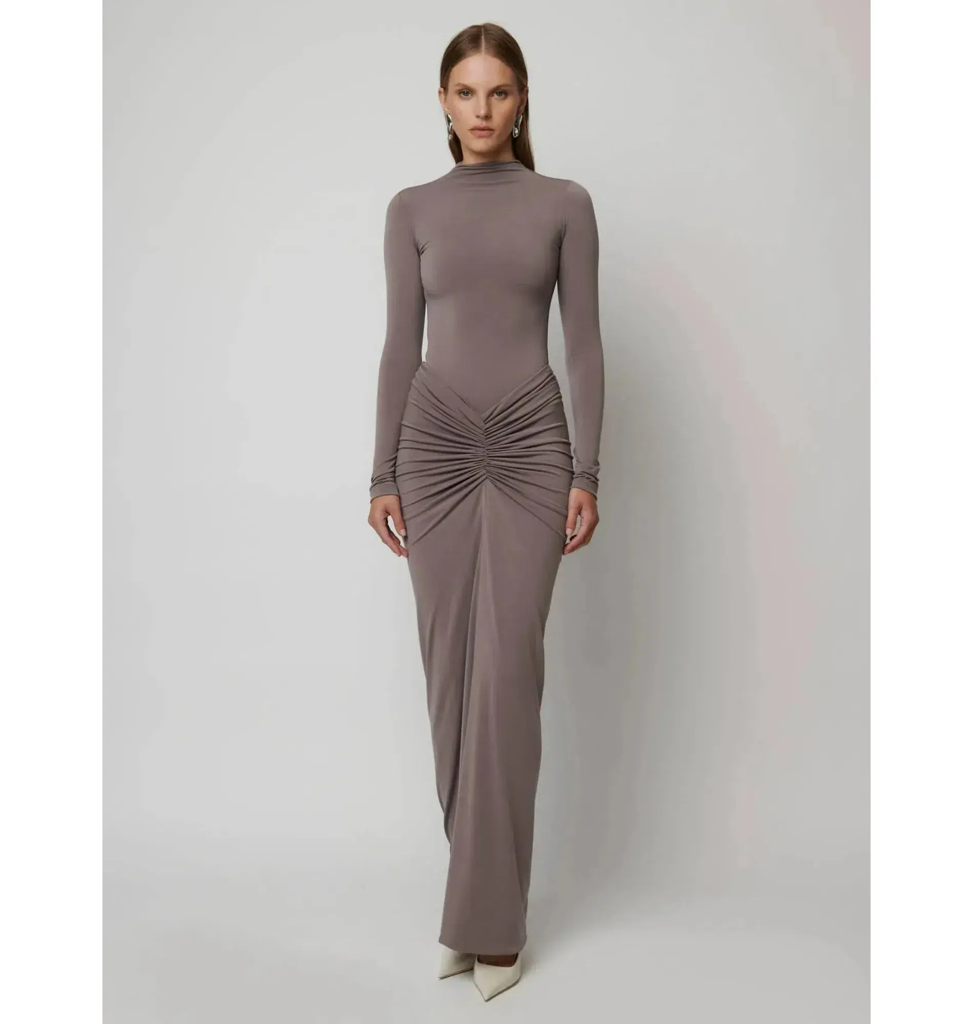 Effie Kats Tia Set Nutmeg Grey Size AU 10  - Image 1