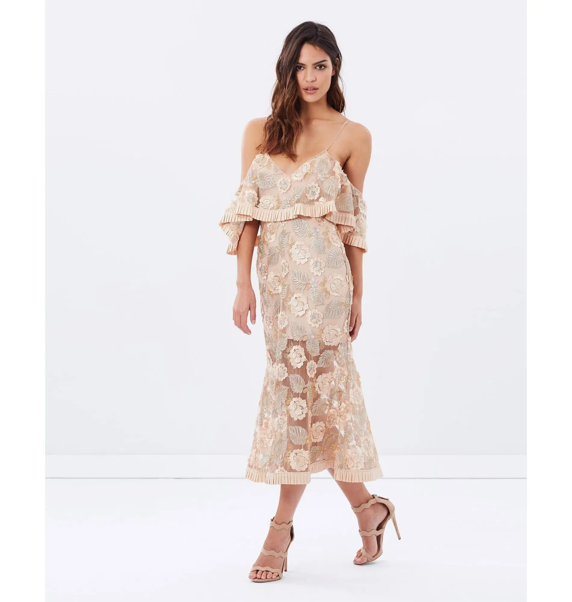 Alice McCall Northern Lights Dress Blush Size AU 12 - Image 1