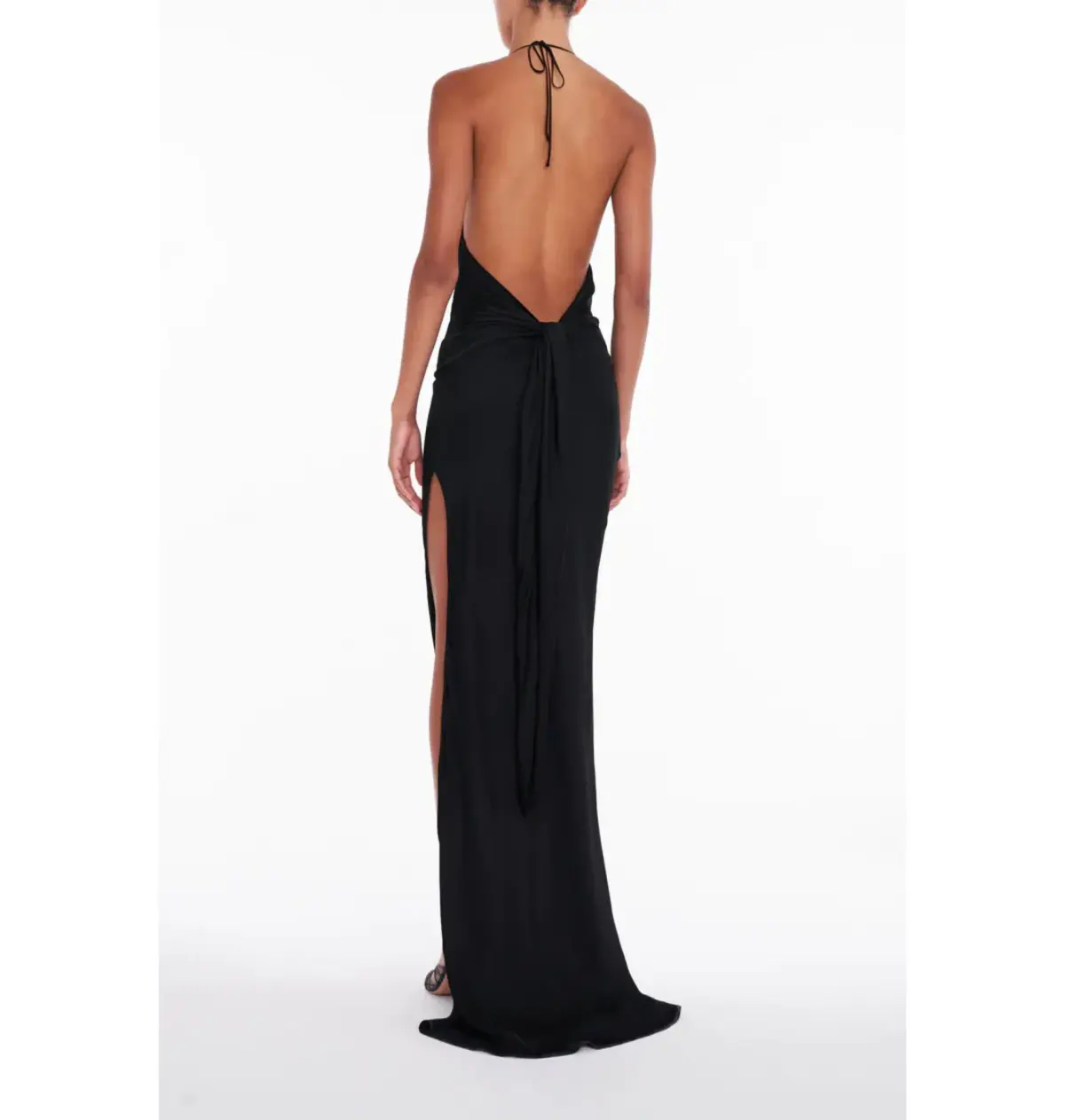 Rat & Boa Orchid Dress Black Size AU 8 - Image 4