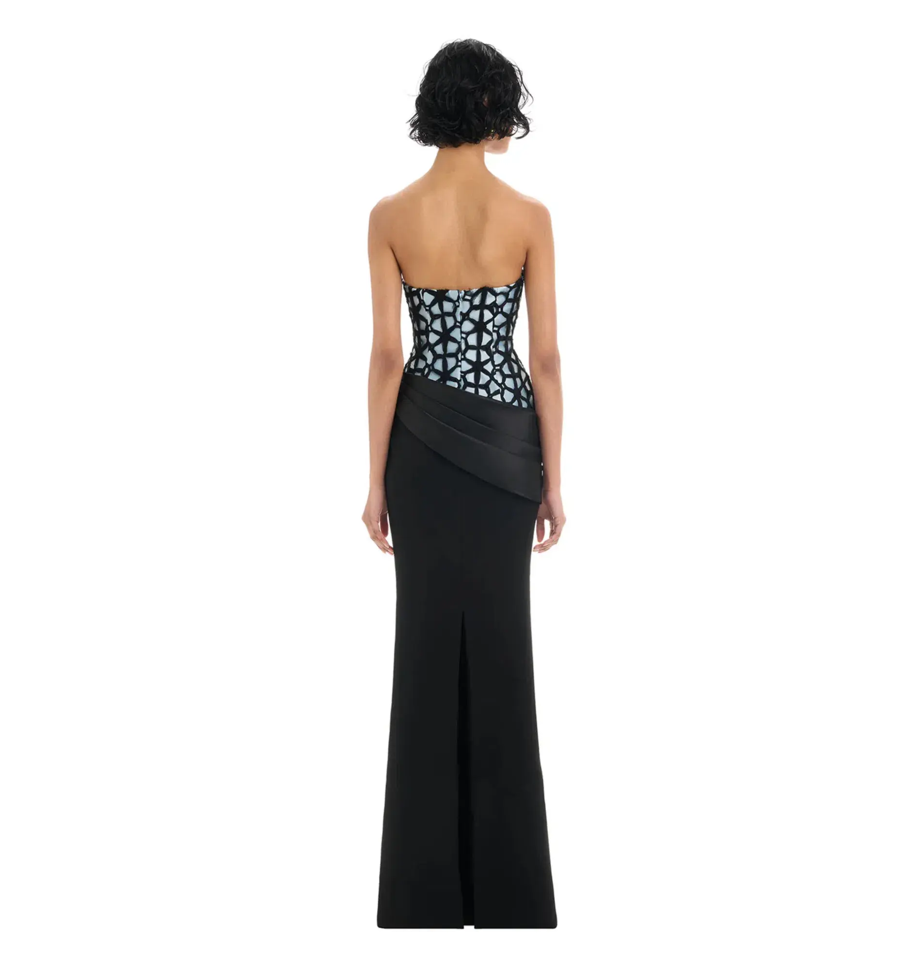 Eliya the Label Sidonia Gown Black/Blue Size XL / AU 14 - Image 2