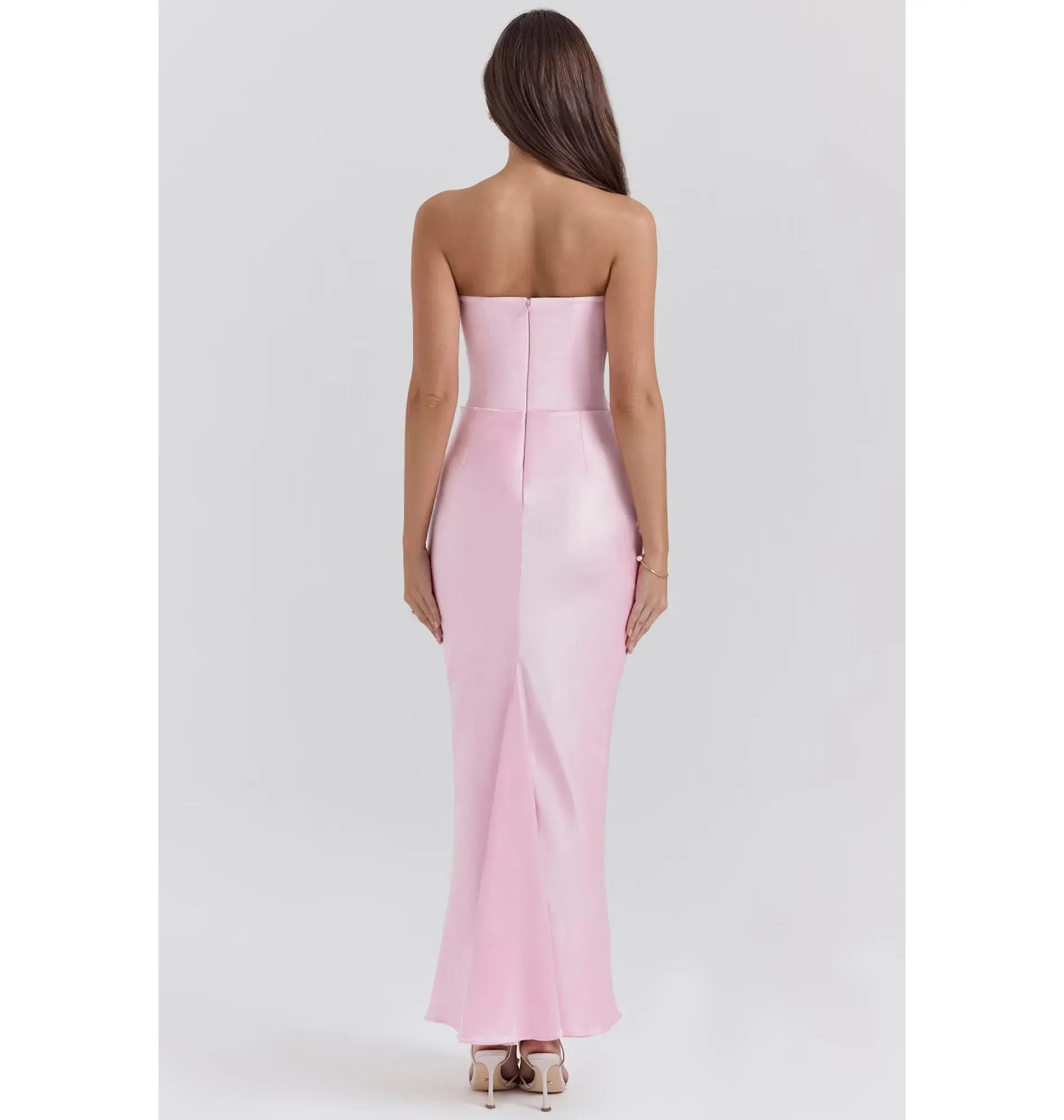 House of CB Persephone Corset Dress Rose Shadow Size AU 12 - Image 3
