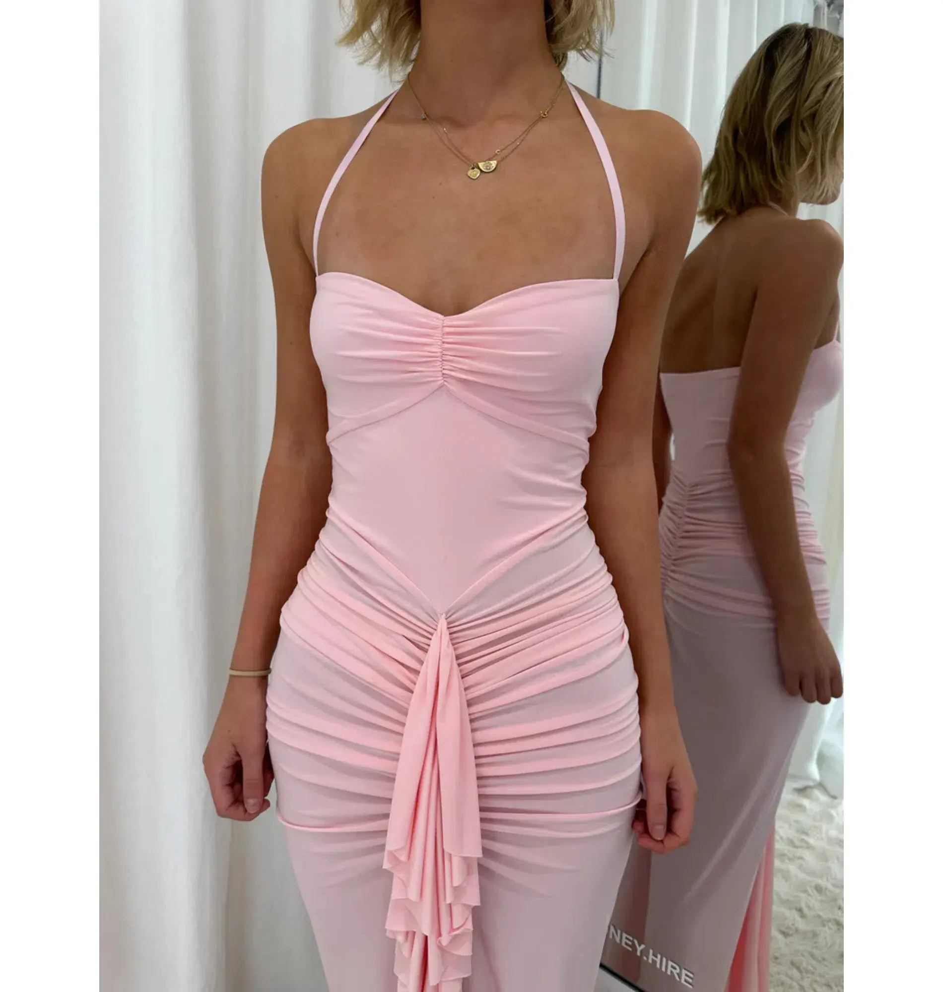 Natalie Rolt Shontae Gown in Pink Size 3 / AU 12  - Image 3