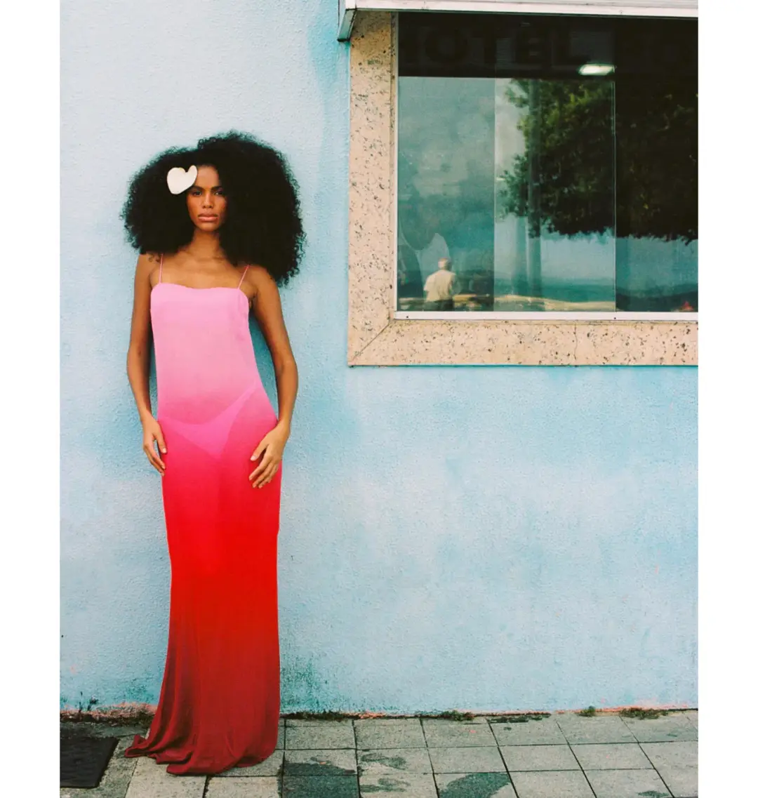 Rat & Boa Arabella Dress Pink And Red Size XS / AU 6 for rent on The Volte - main image