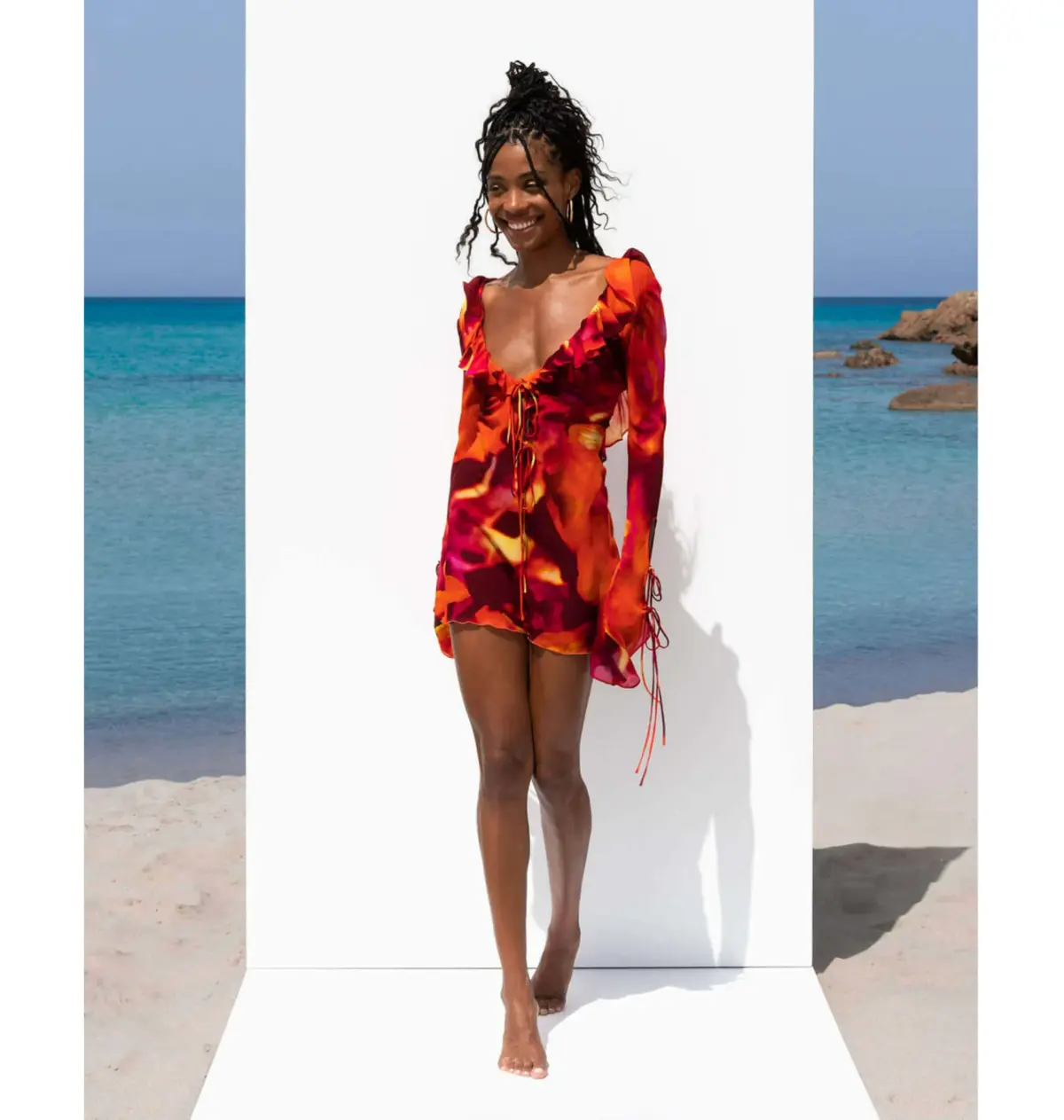 Rat & Boa Dali Dress  in Multi Size XS / AU 6 - Image 1